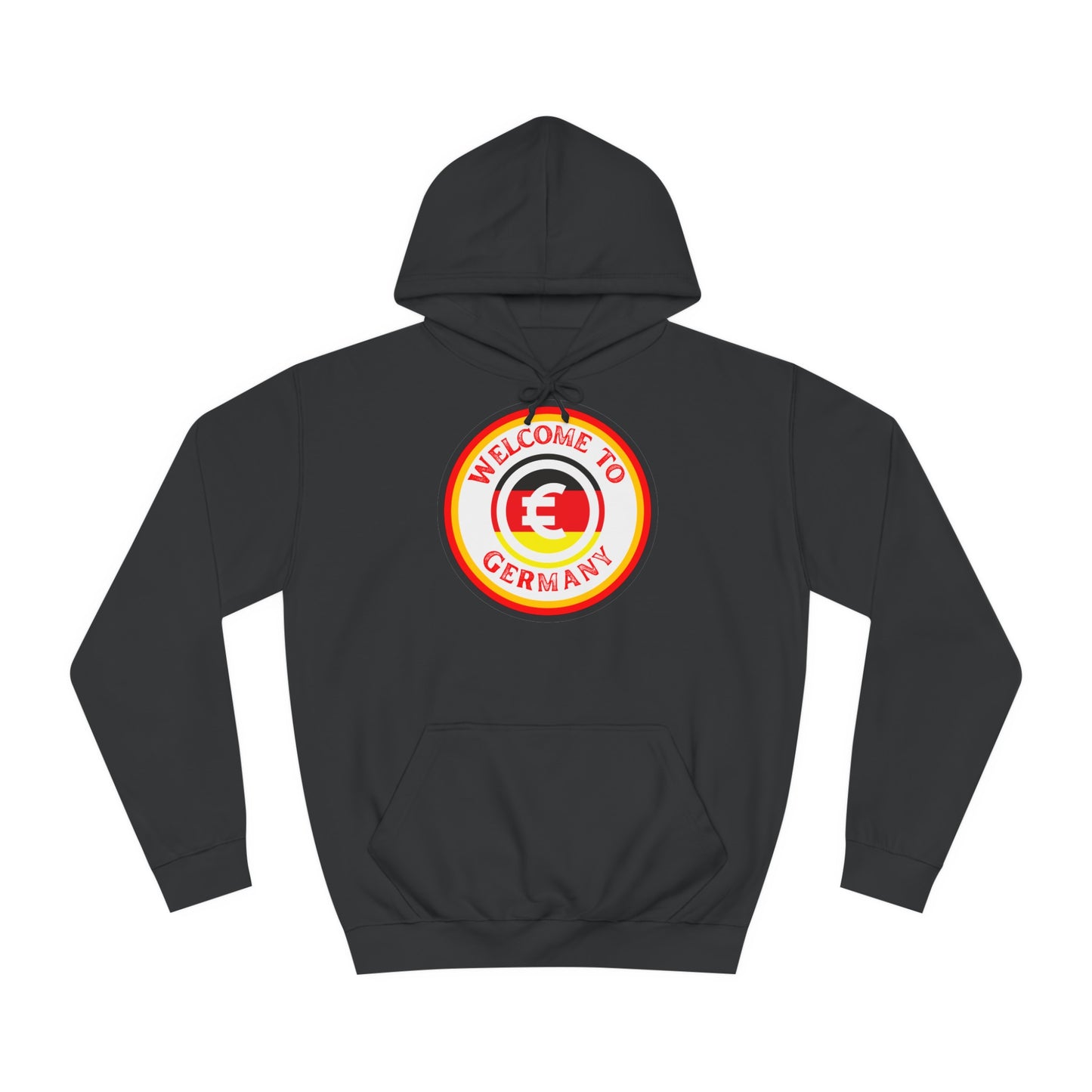 Willkommen in Deutschland, Welcome to Germany - auf hochwertige Unisex Hoodies tragen