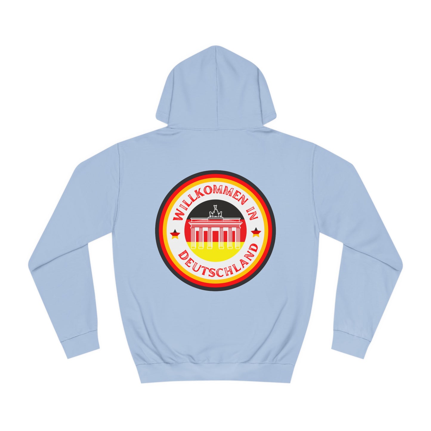 Willkommen in Deutschland - auf hochwertige Unisex Hoodies tragen - Beide Seiten gedruckt