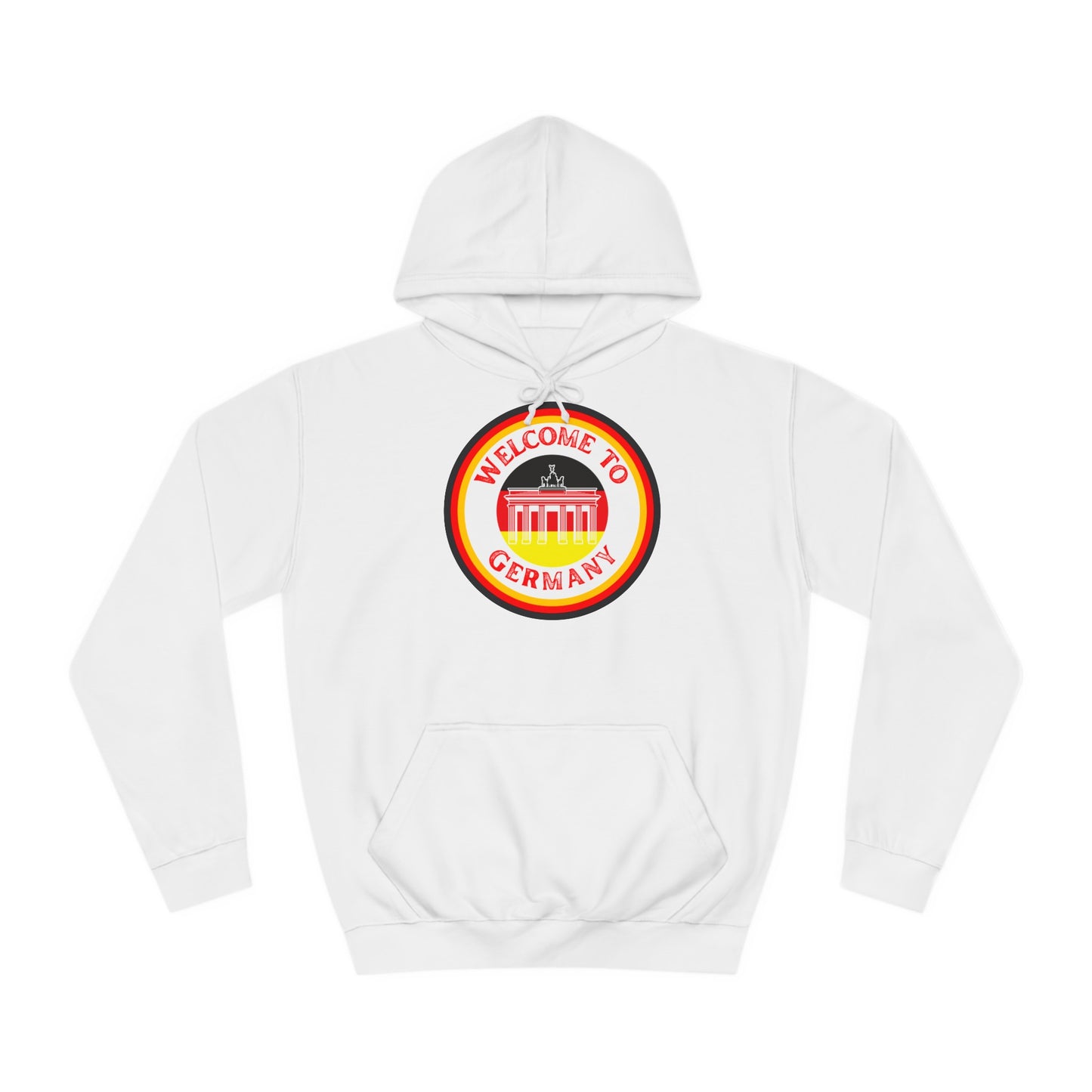 Willkommen in Deutschland - auf hochwertige Unisex Hoodies tragen - Beide Seiten gedruckt