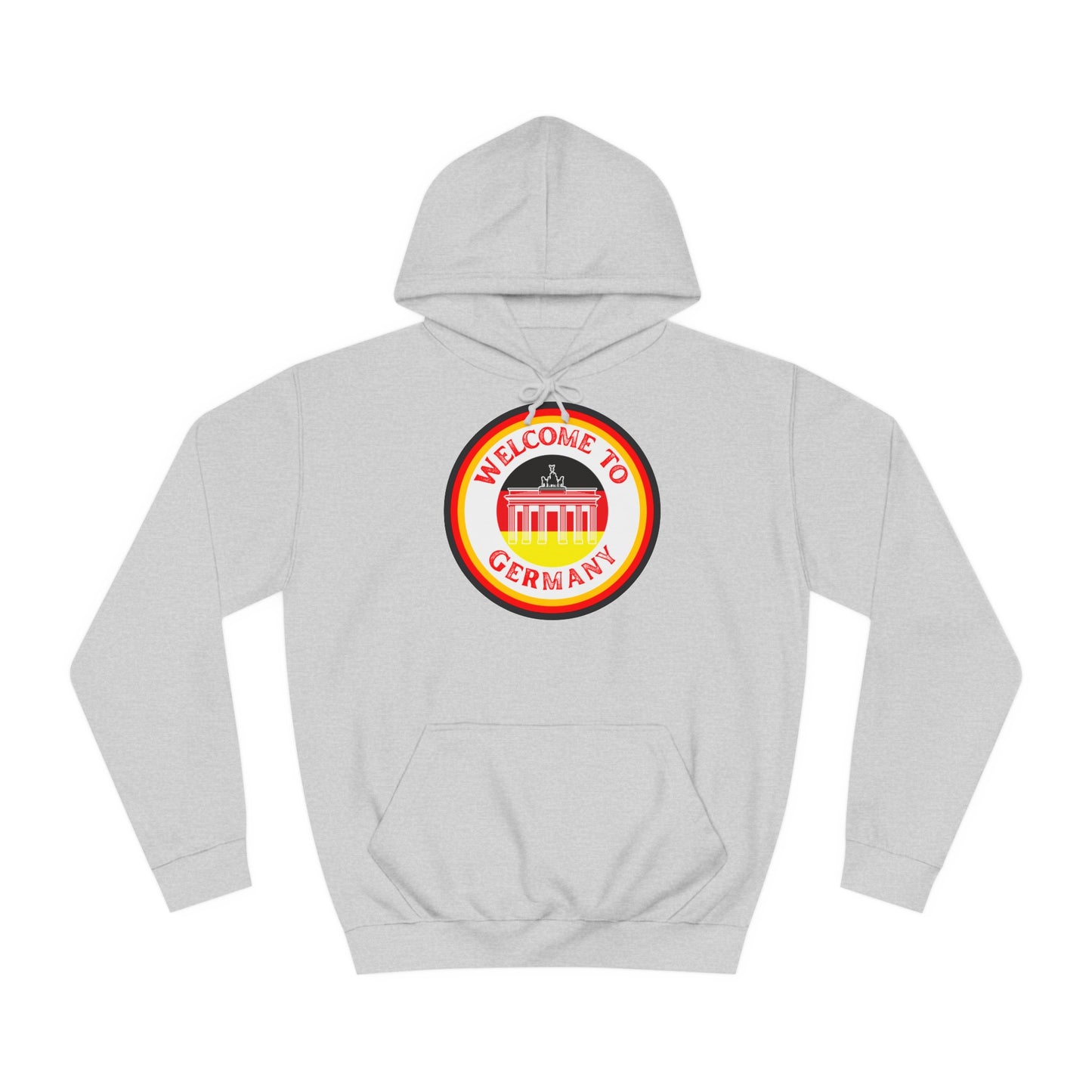 Willkommen in Deutschland - auf hochwertige Unisex Hoodies tragen - Beide Seiten gedruckt