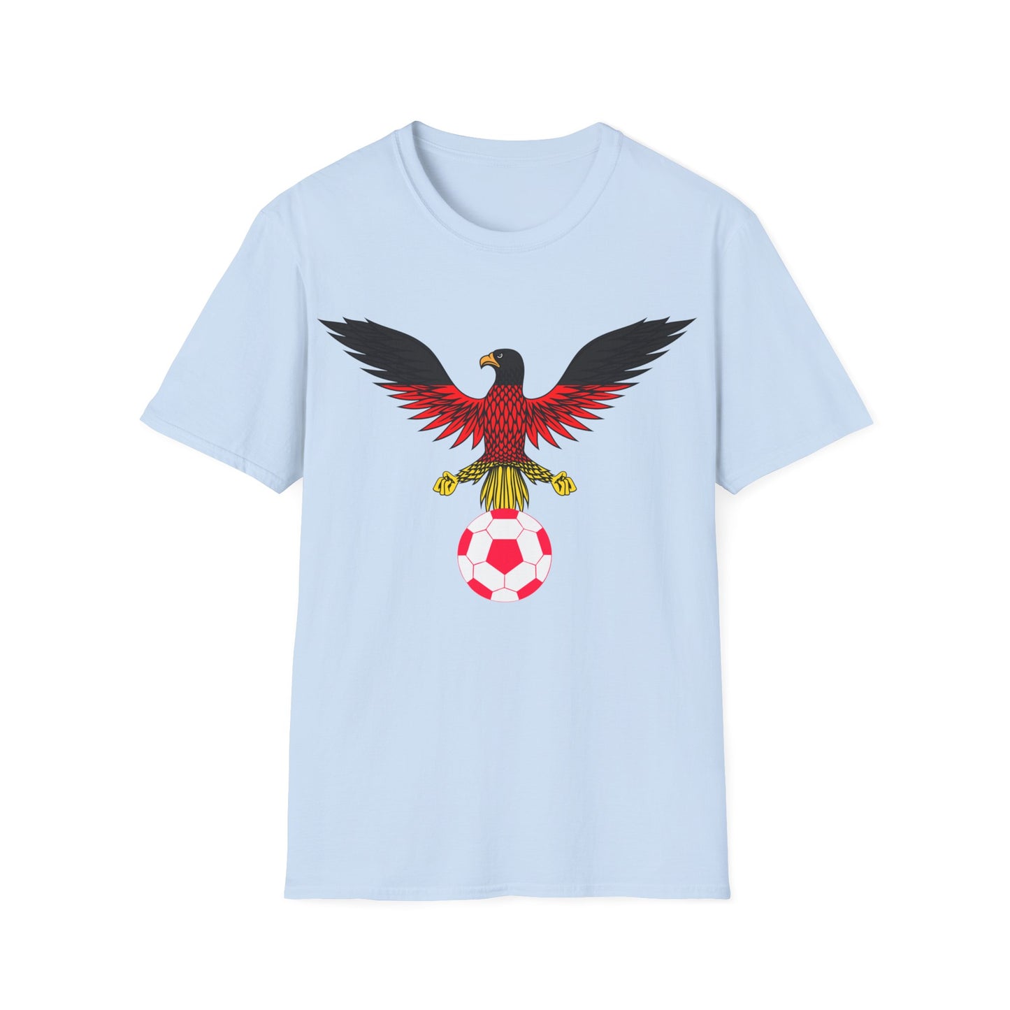 Deutscher Adler auf dem Weg zum Sieg, trage ihn auf Unisex T-Shirt und sei siegreich
