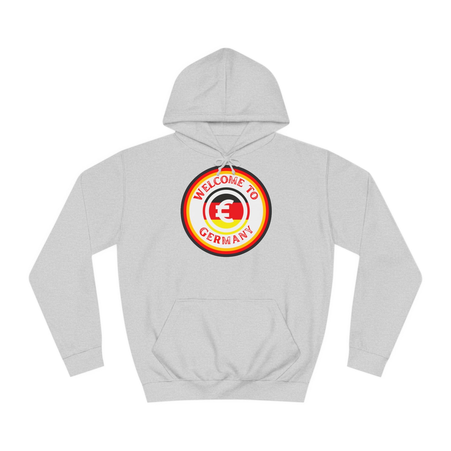 Willkommen in Deutschland, Welcome to Germany - auf hochwertige Unisex Hoodies tragen