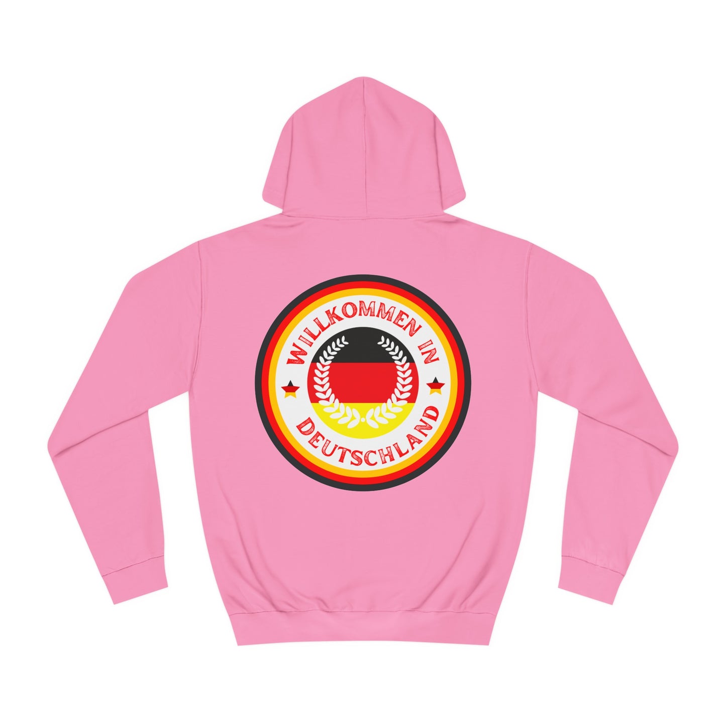 Welcome to Germany - Willkommen in Deutschland - Beidseitig bedruckt auf Unisex Hoodies