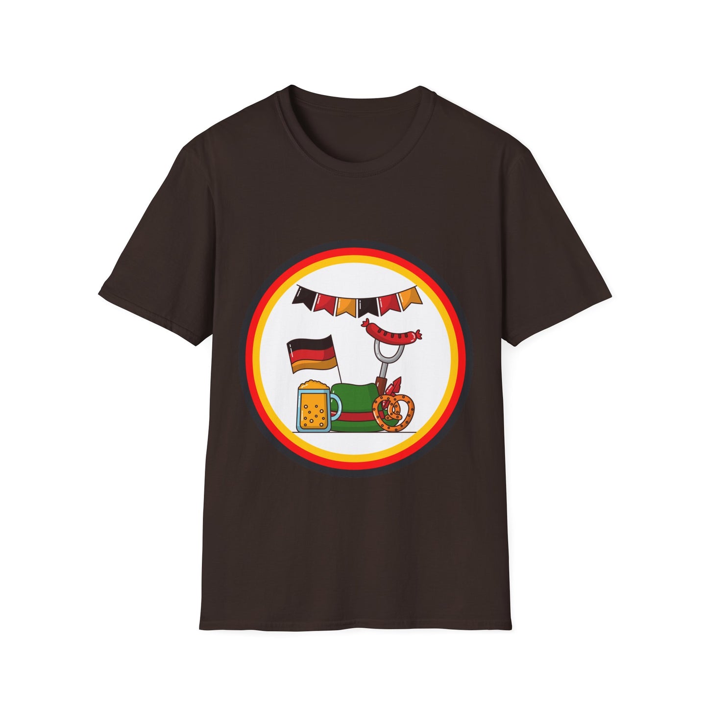 Willkommen in Deutschland's Oktoberfest auf Unisex fan T-Shirt - Welcome to Germany beer party