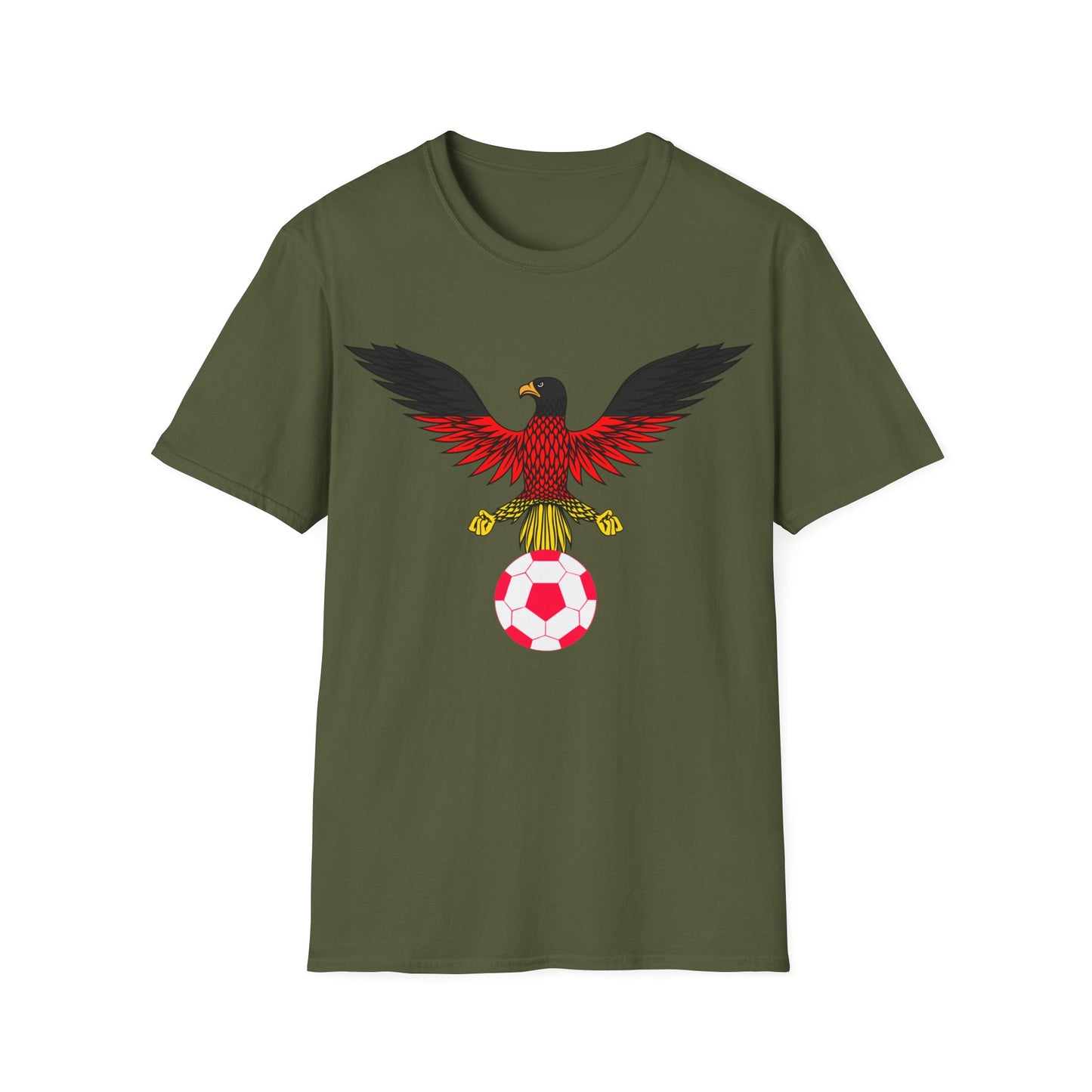 Deutscher Adler auf dem Weg zum Sieg, trage ihn auf Unisex T-Shirt und sei siegreich