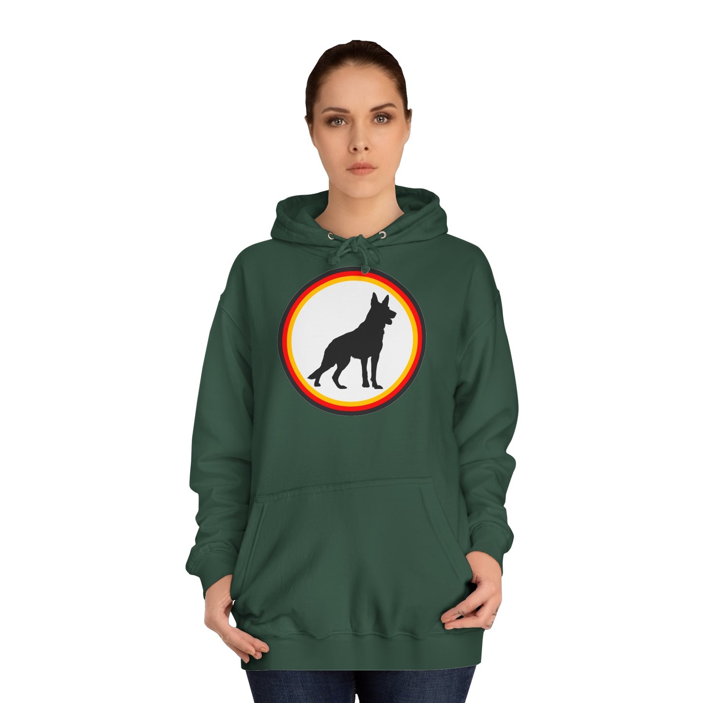 Deutscher Hund - Echter Wächter für Deutschland - Hoodie-Version.