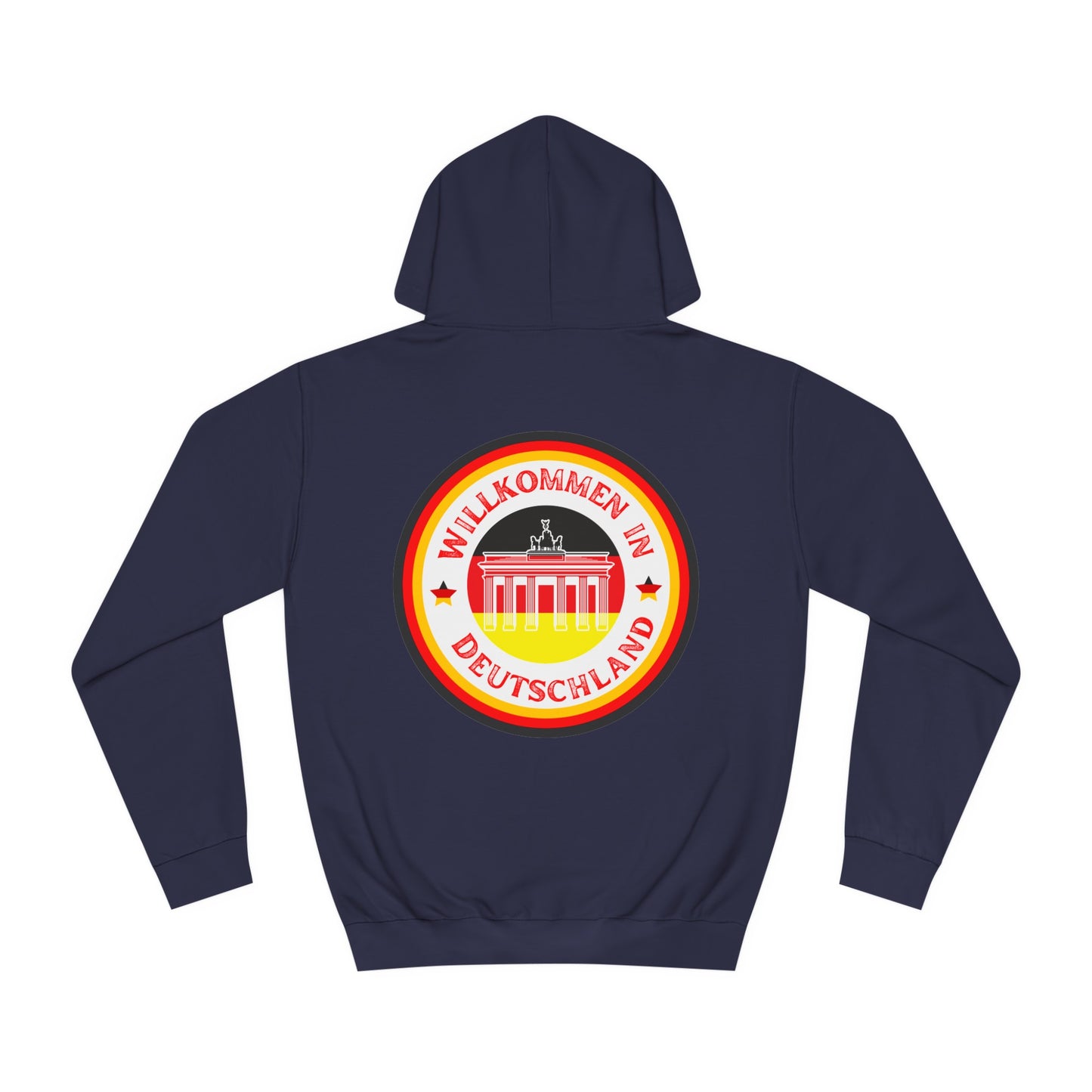 Willkommen in Deutschland - auf hochwertige Unisex Hoodies tragen - Beide Seiten gedruckt