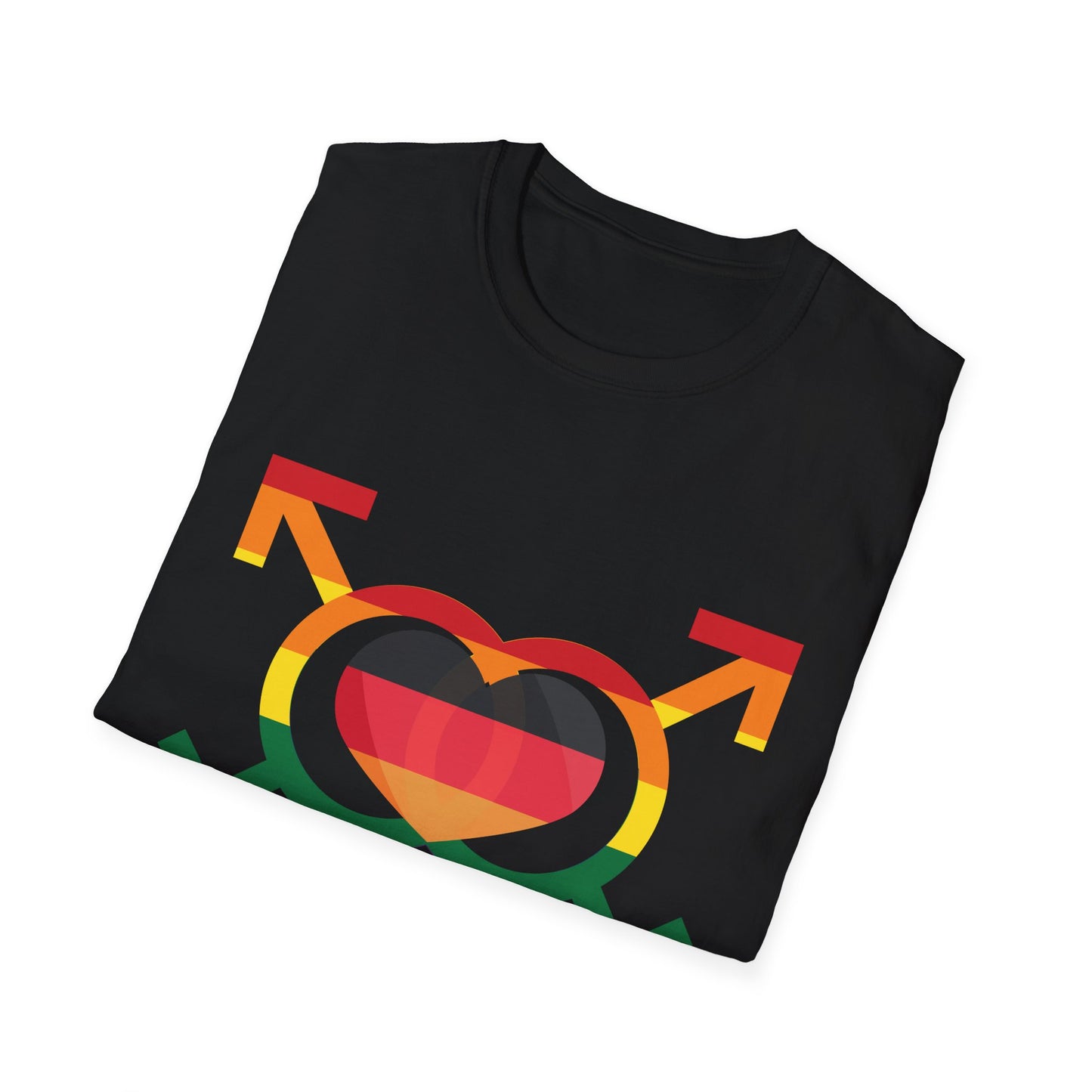 Regenbogenzauber, Einzigartige Unisex T-Shirt Designs für alle! Farbenfrohe Eleganz, Mit lebendigen Rainbow-Motiven, All genders