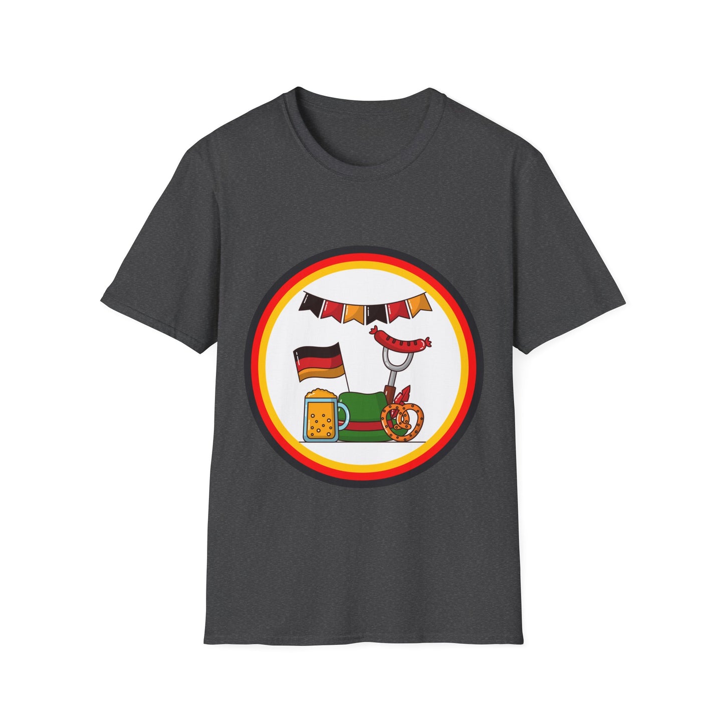 Willkommen in Deutschland's Oktoberfest auf Unisex fan T-Shirt - Welcome to Germany beer party