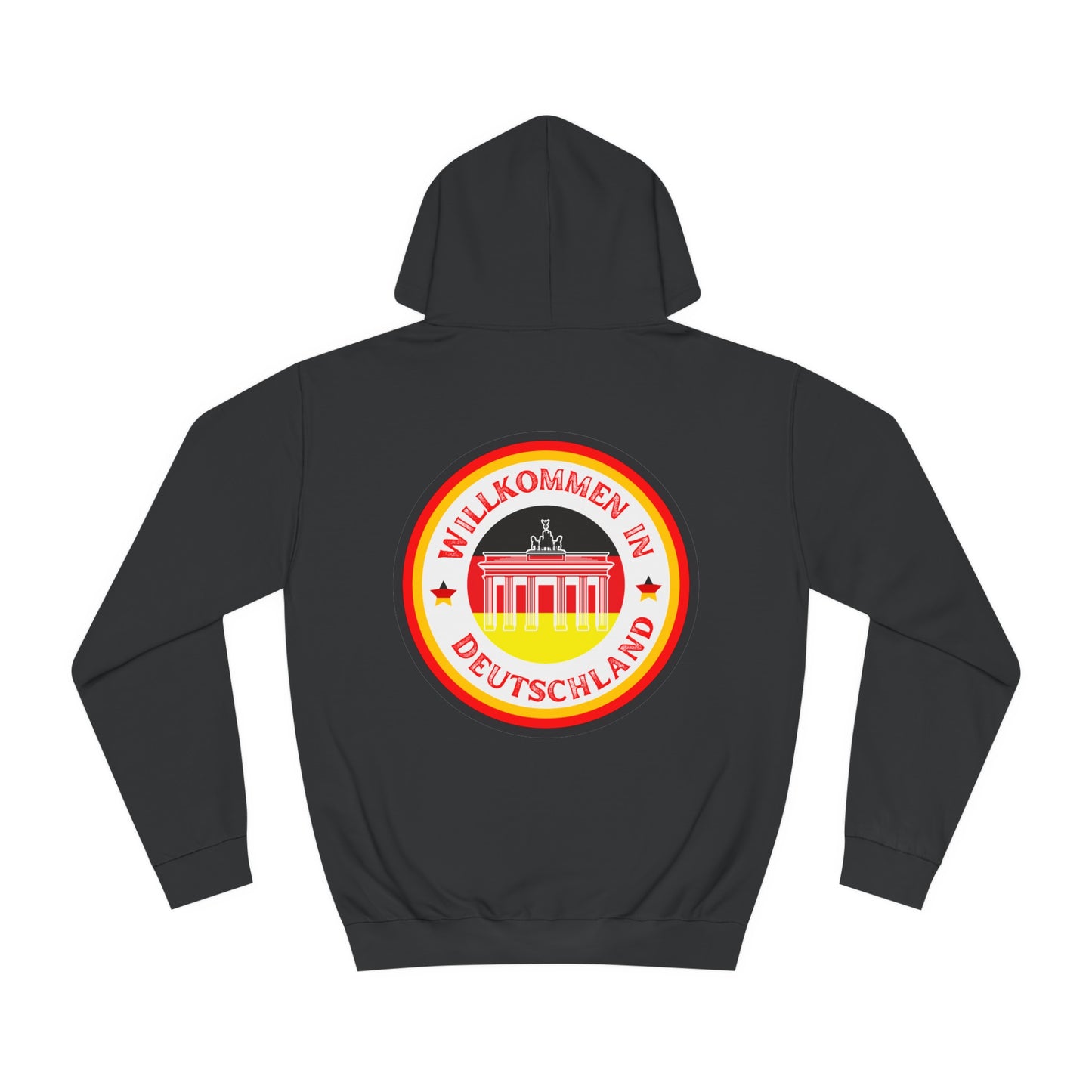 Willkommen in Deutschland - auf hochwertige Unisex Hoodies tragen - Beide Seiten gedruckt