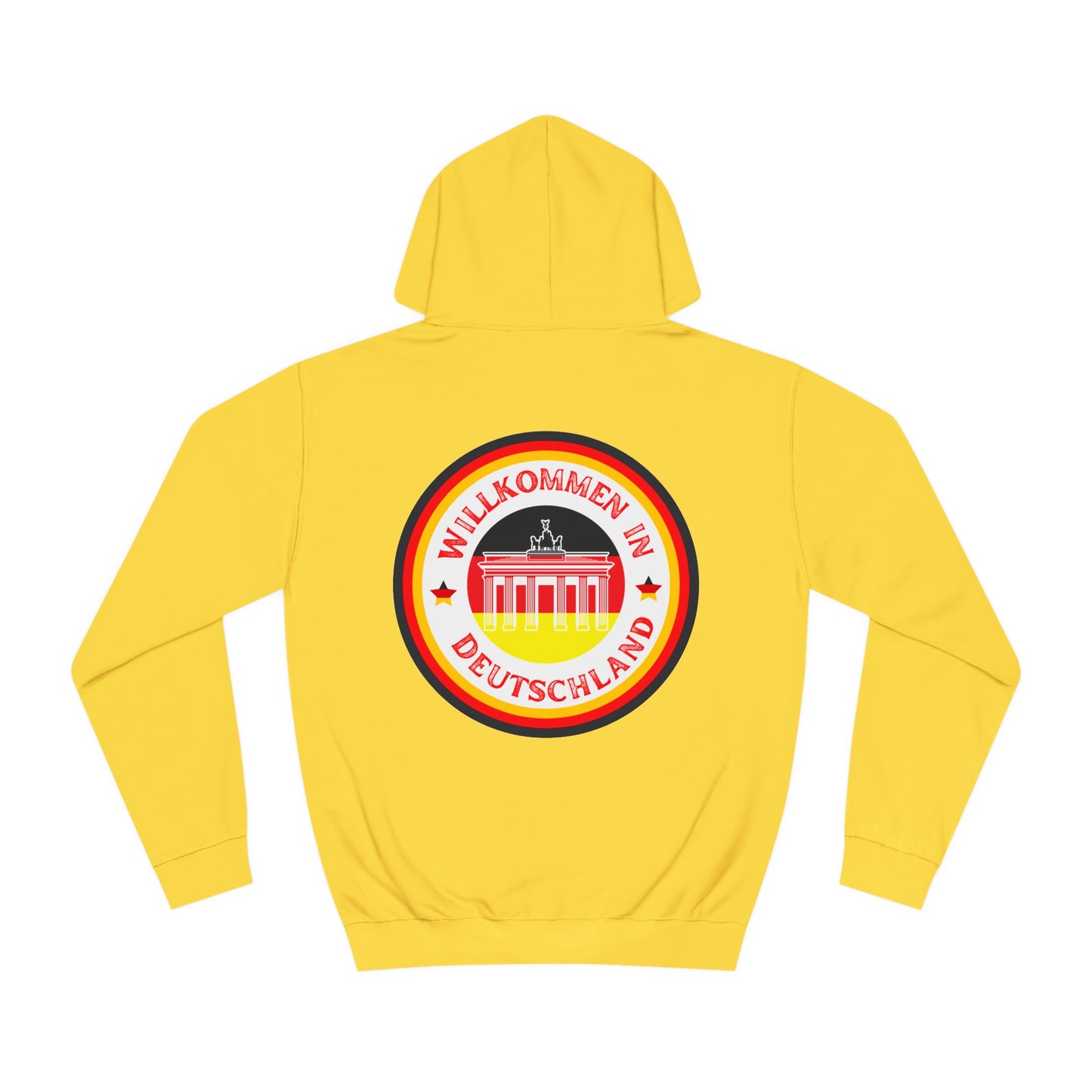 Willkommen in Deutschland - auf hochwertige Unisex Hoodies tragen - Beide Seiten gedruckt