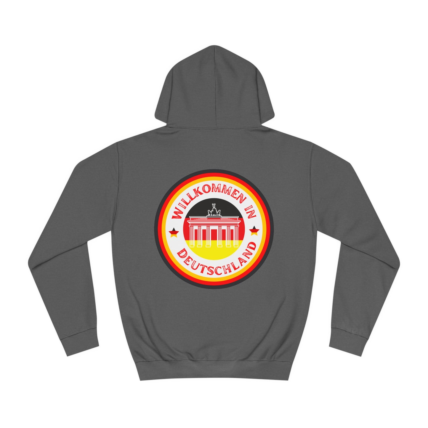 Willkommen in Deutschland - auf hochwertige Unisex Hoodies tragen - Beide Seiten gedruckt
