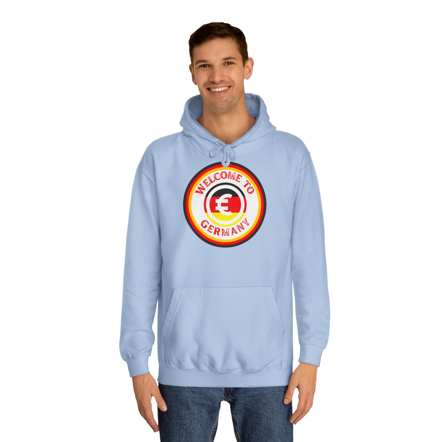 Willkommen in Deutschland, Welcome to Germany - auf hochwertige Unisex Hoodies tragen