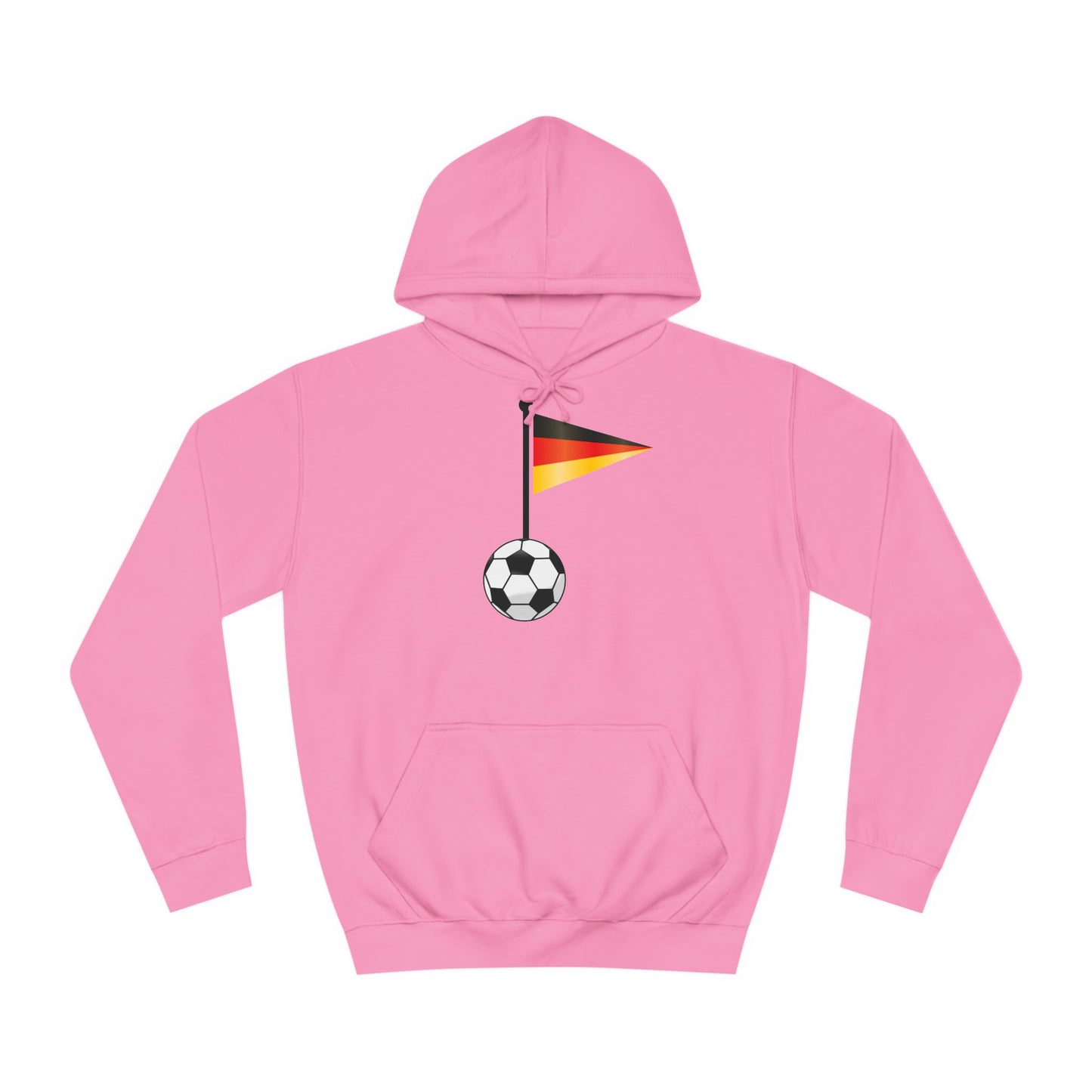 Einfach für Deutschland stehen - Immer witer - Hochwertige Unisex-Kapuzenpullover - Beidseitig
