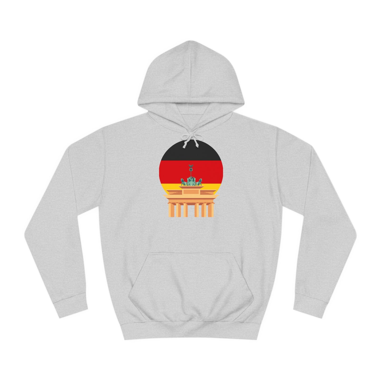 Brandenburger Tor Wahrzeichen auf Unisex Hoodies tragen - Top Qualität