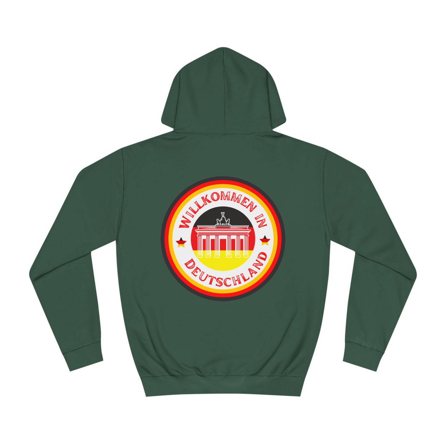 Willkommen in Deutschland - auf hochwertige Unisex Hoodies tragen - Beide Seiten gedruckt