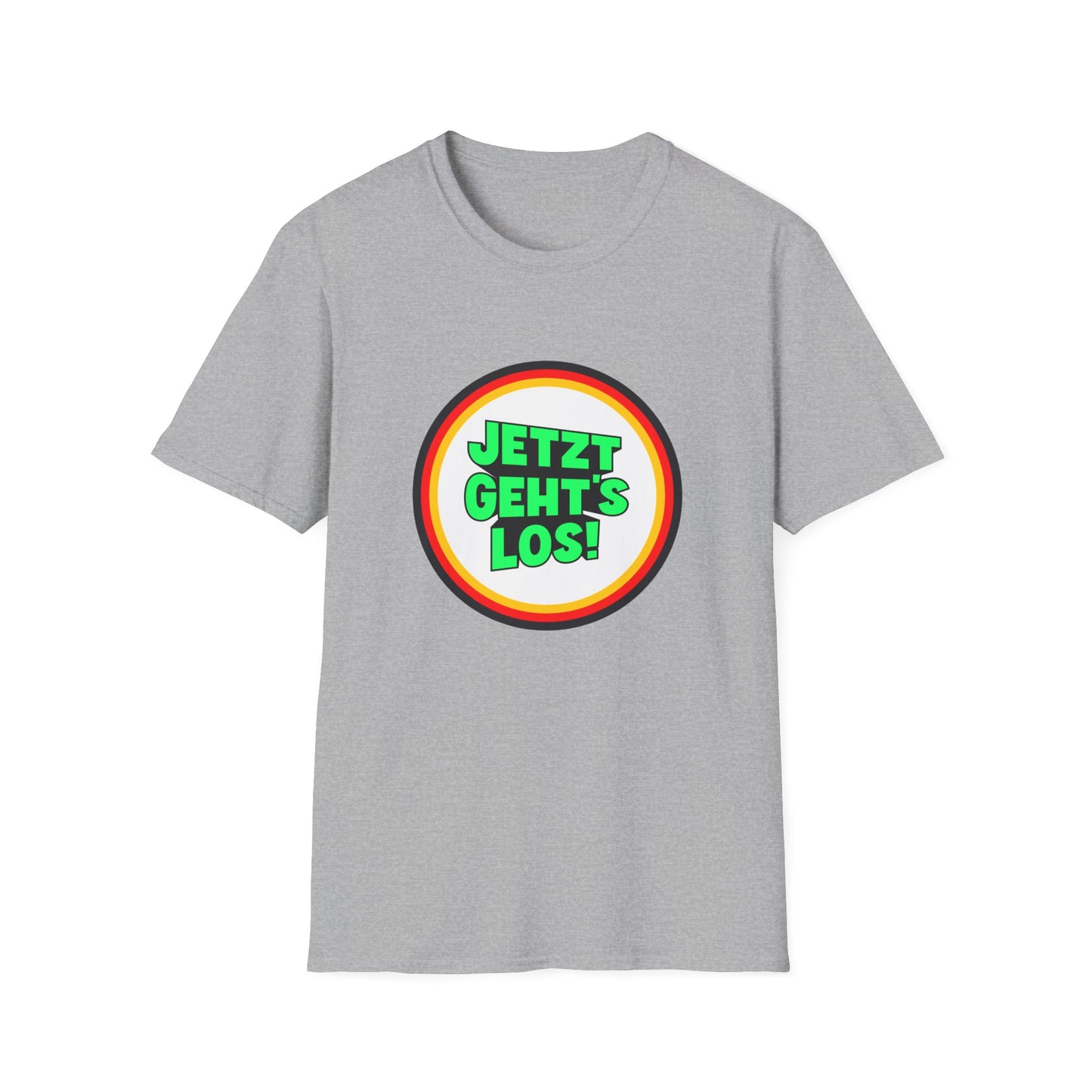 Jetzt geht's los! für die deutsche Nationalmannschaft auf Unisex T-Shirts