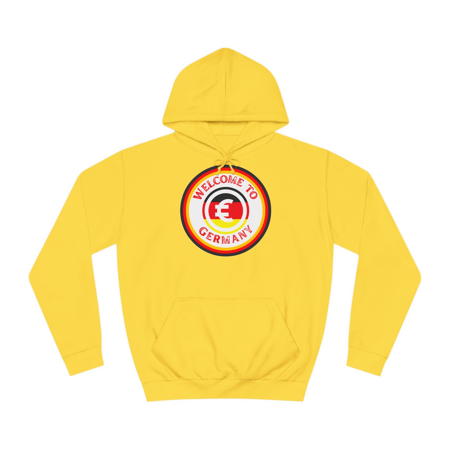 Willkommen in Deutschland, Welcome to Germany - auf hochwertige Unisex Hoodies tragen