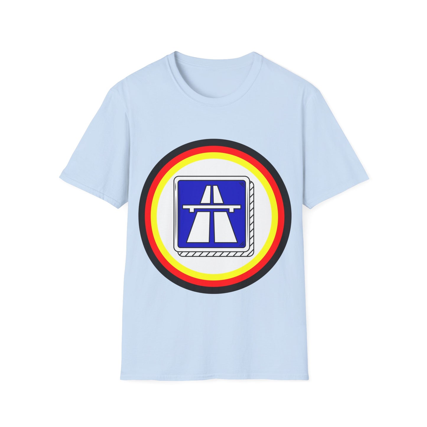 Tempolimitlos, Straßenlegenden, Stilvolle T-Shirts für Fahrbahnbegeisterte, Deutsche Autobahn, Drive Safe on German Highway, Car Race, Speed