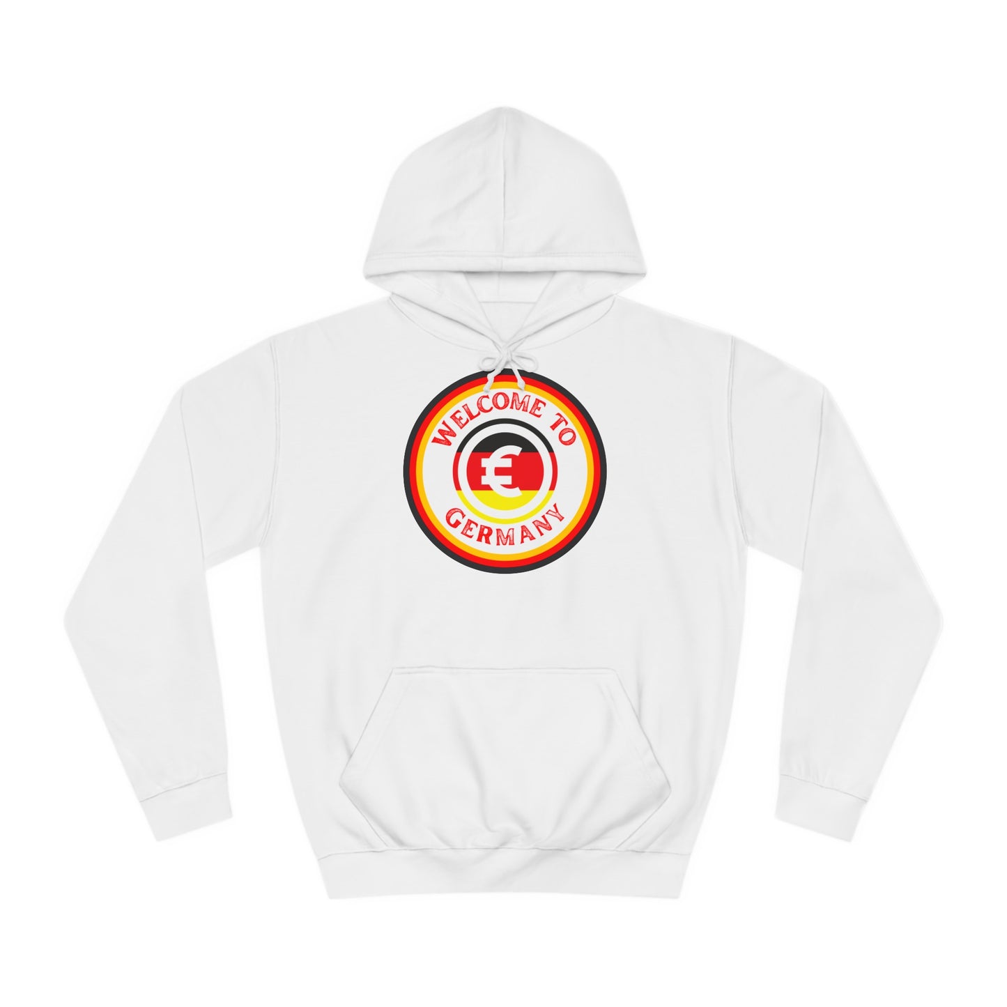 Willkommen in Deutschland, Welcome to Germany - auf hochwertige Unisex Hoodies tragen