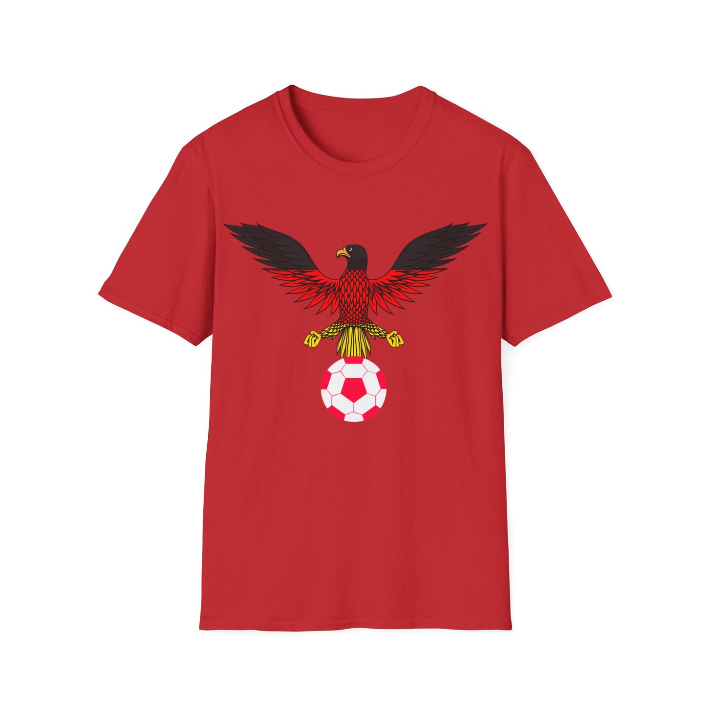 Deutscher Adler auf dem Weg zum Sieg, trage ihn auf Unisex T-Shirt und sei siegreich