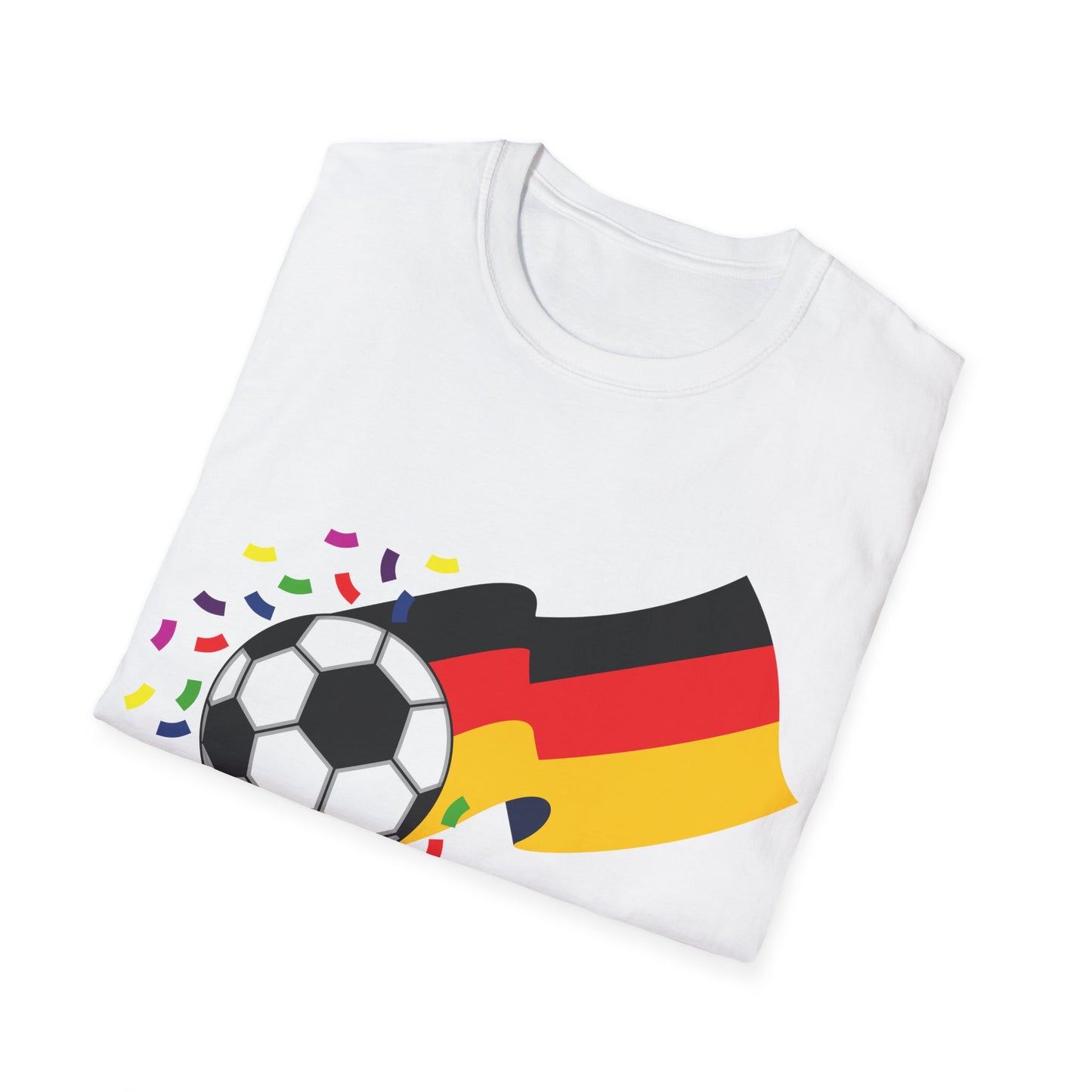 Liebe im Trikot: Deutschland, wir tragen unsere Farben mit Stolz! Unisex T-shirt