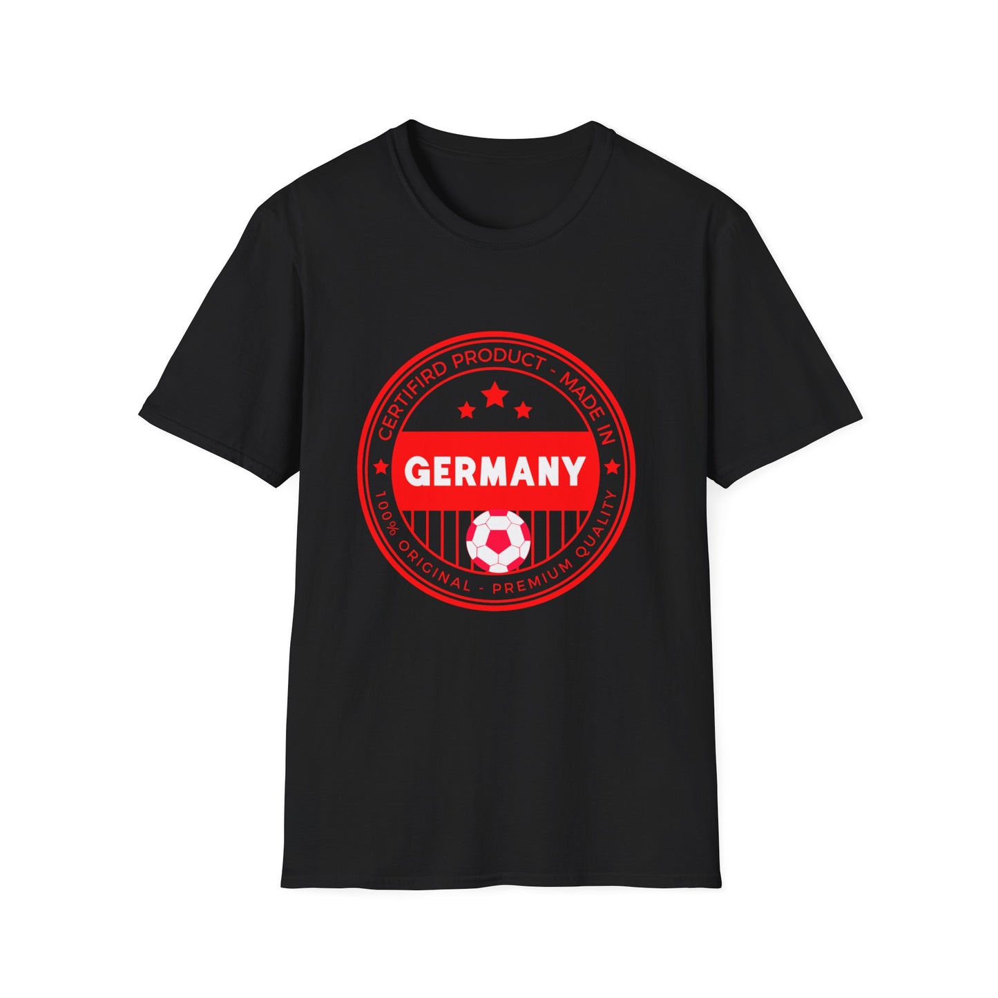 Made in Deutschland - Einzigartige Unisex T-Shirts, Made in Germany Fashion, Best Quality T-Shirts, Exzellenz und Stylish, Sport, Füßball