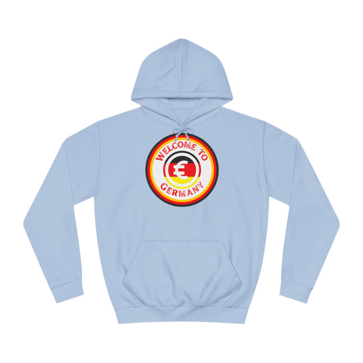Willkommen in Deutschland, Welcome to Germany - auf hochwertige Unisex Hoodies tragen