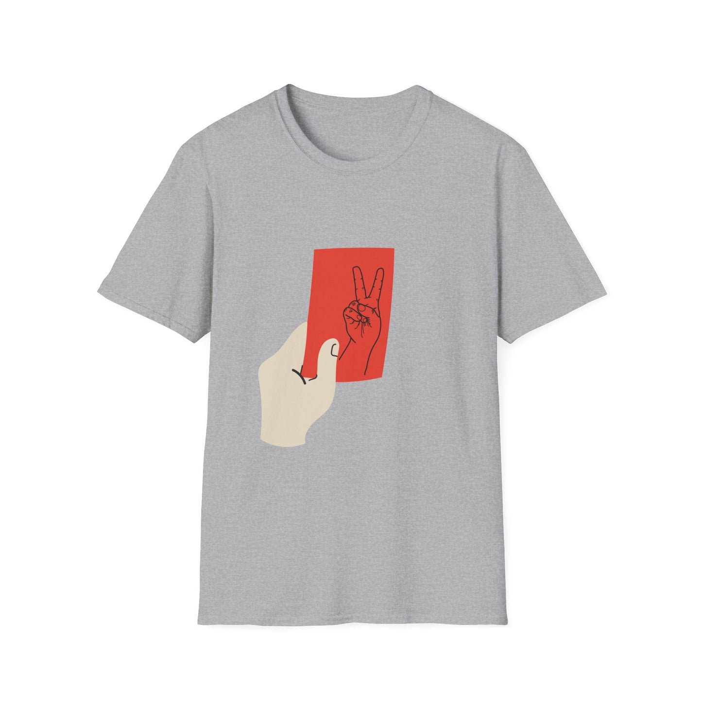 Red card, raus mit Stil, Einzigartige Unisex T-Shirts