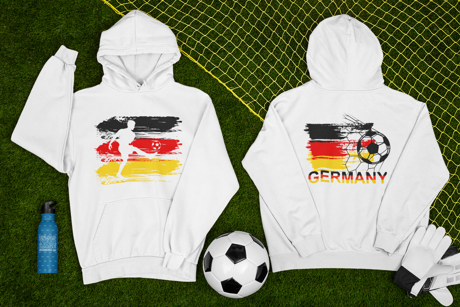 Fußballfans Unisex-Hoodies