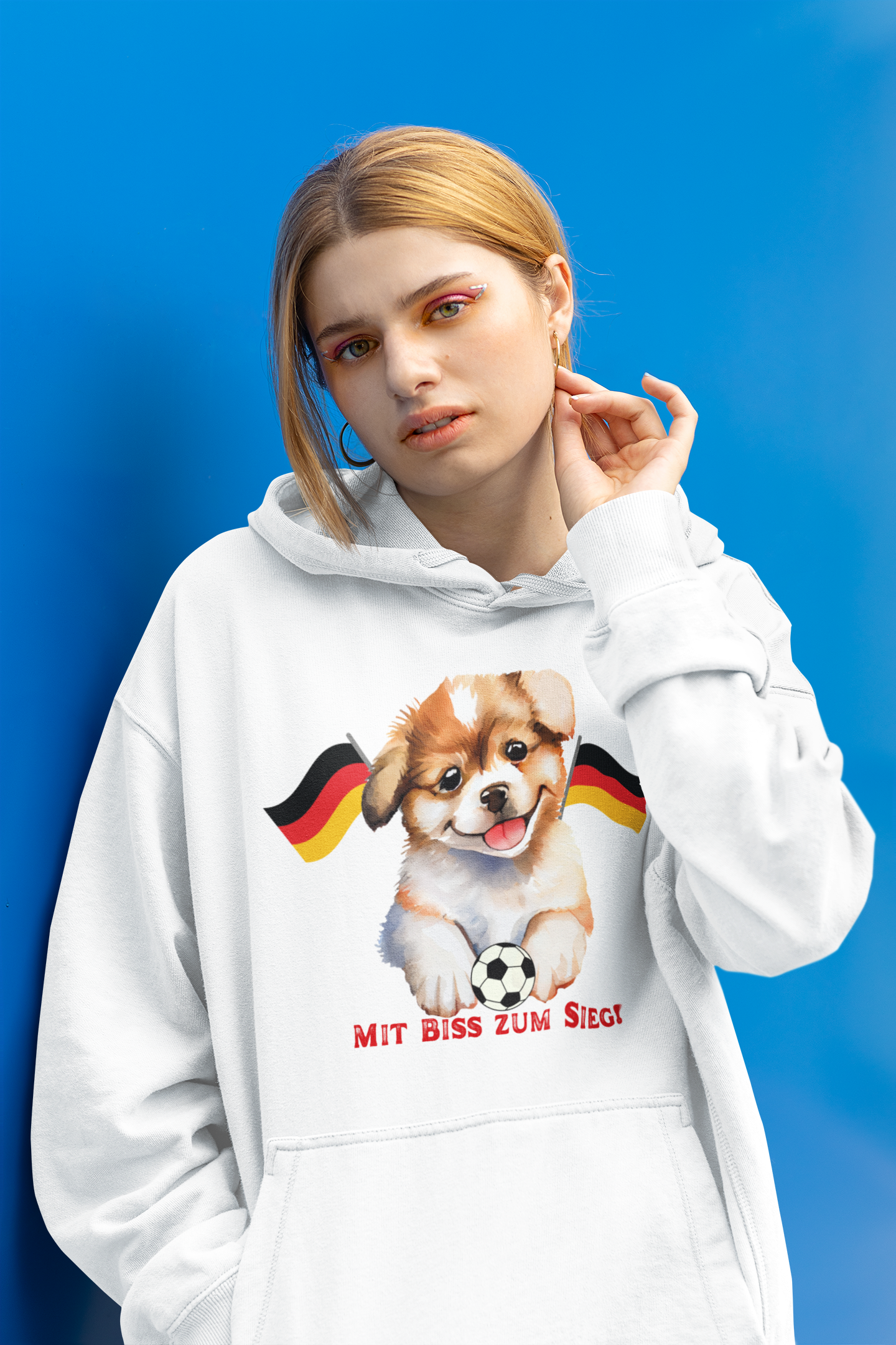 Deutsche Unisex-Hoodies