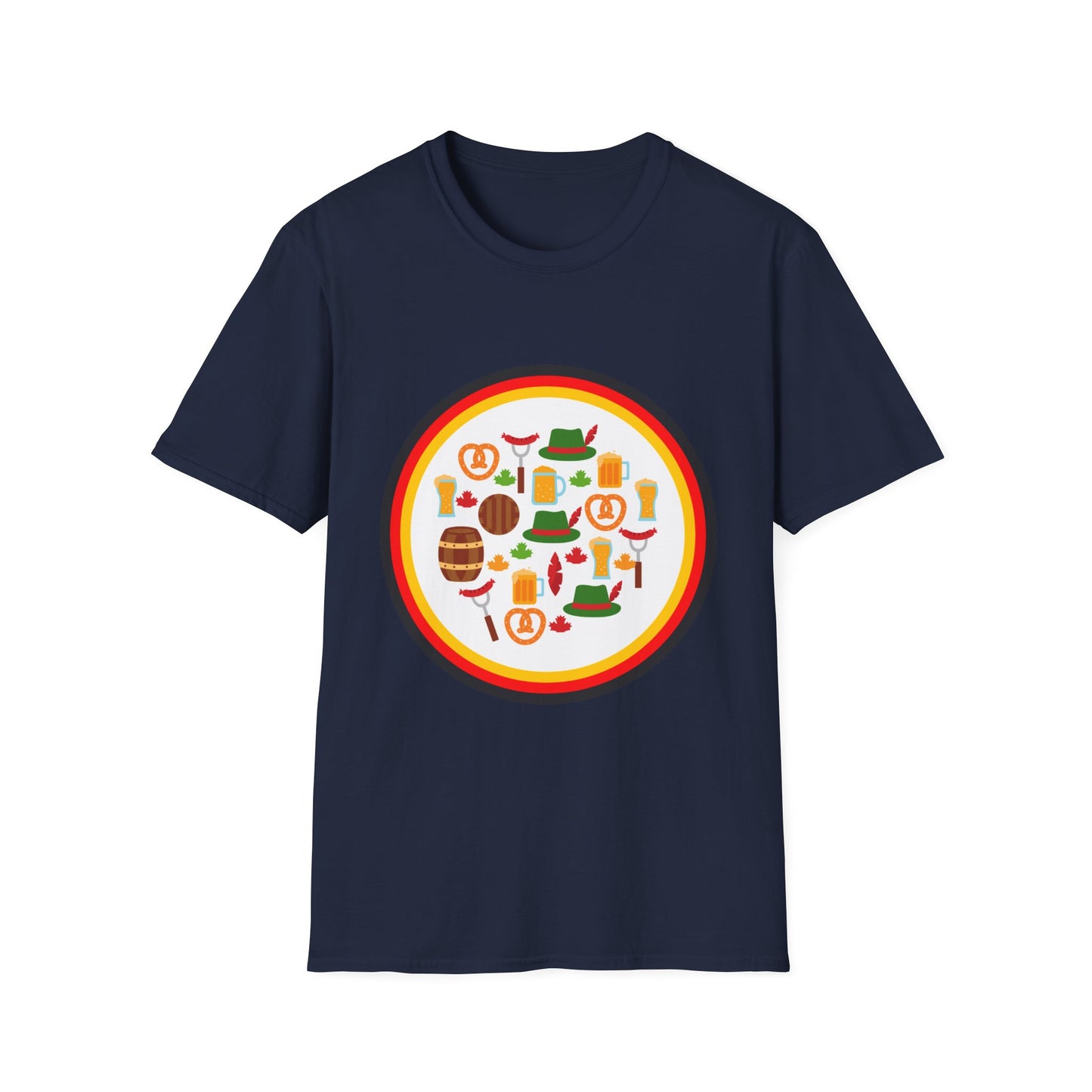 Willkommen in Deutschland Unisex fan T-Shirt für Oktoberfest