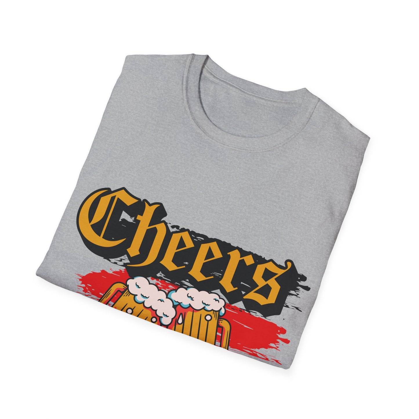 Prost und Cheers aus Deutschland, auf trendigen T-Shirts, German Beer, Made in Germany Fashion, Best Quality T-Shirts, Exzellenz und Stylish