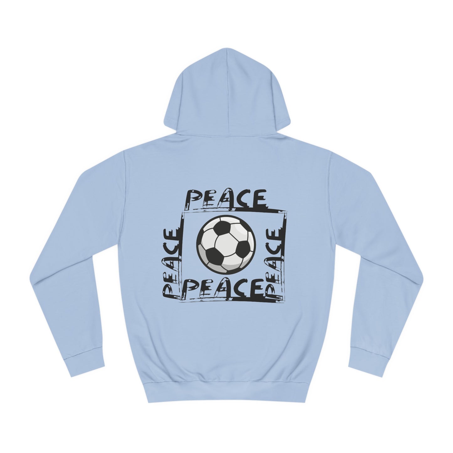 For peace in the World - Hochwertige Unisex-Kapuzenpullover - Beidseitig bedruckt