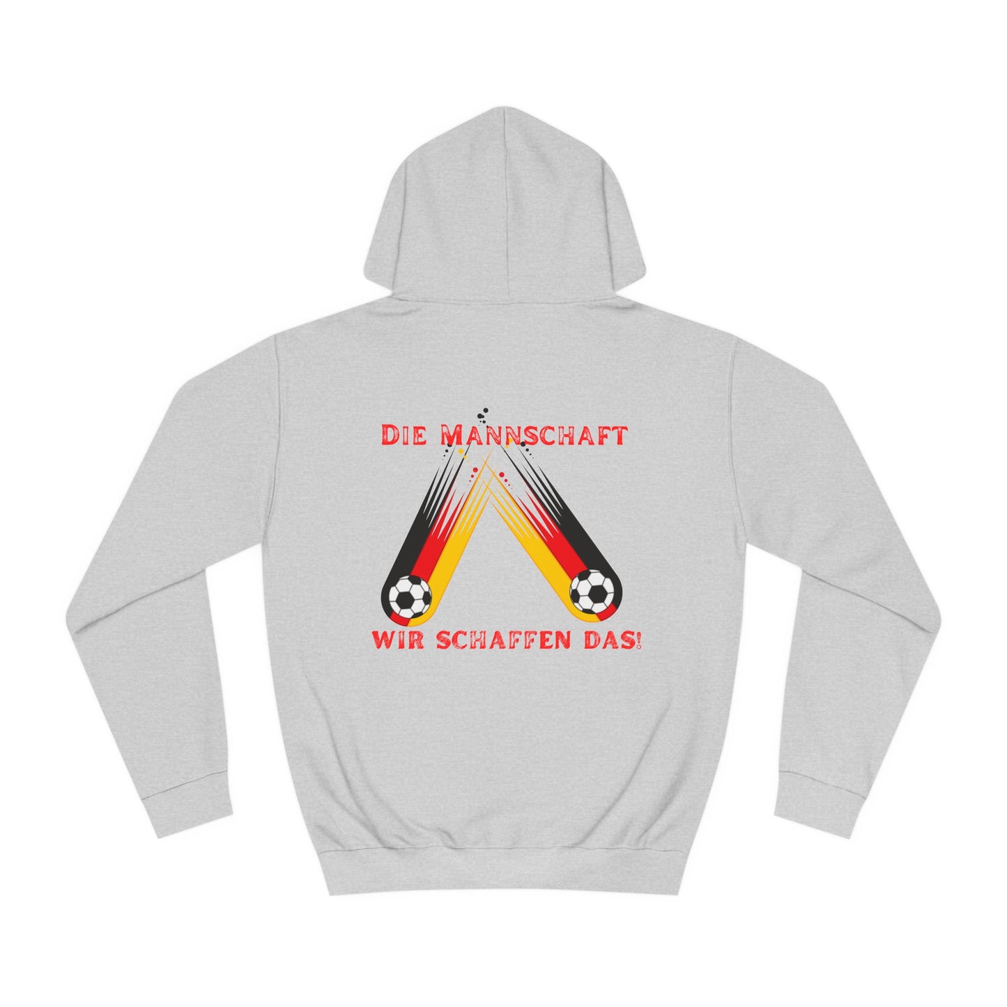 Immer Weiter für Team Deutschland auf Unisex Hoodies -  Beidseitig bedruckt