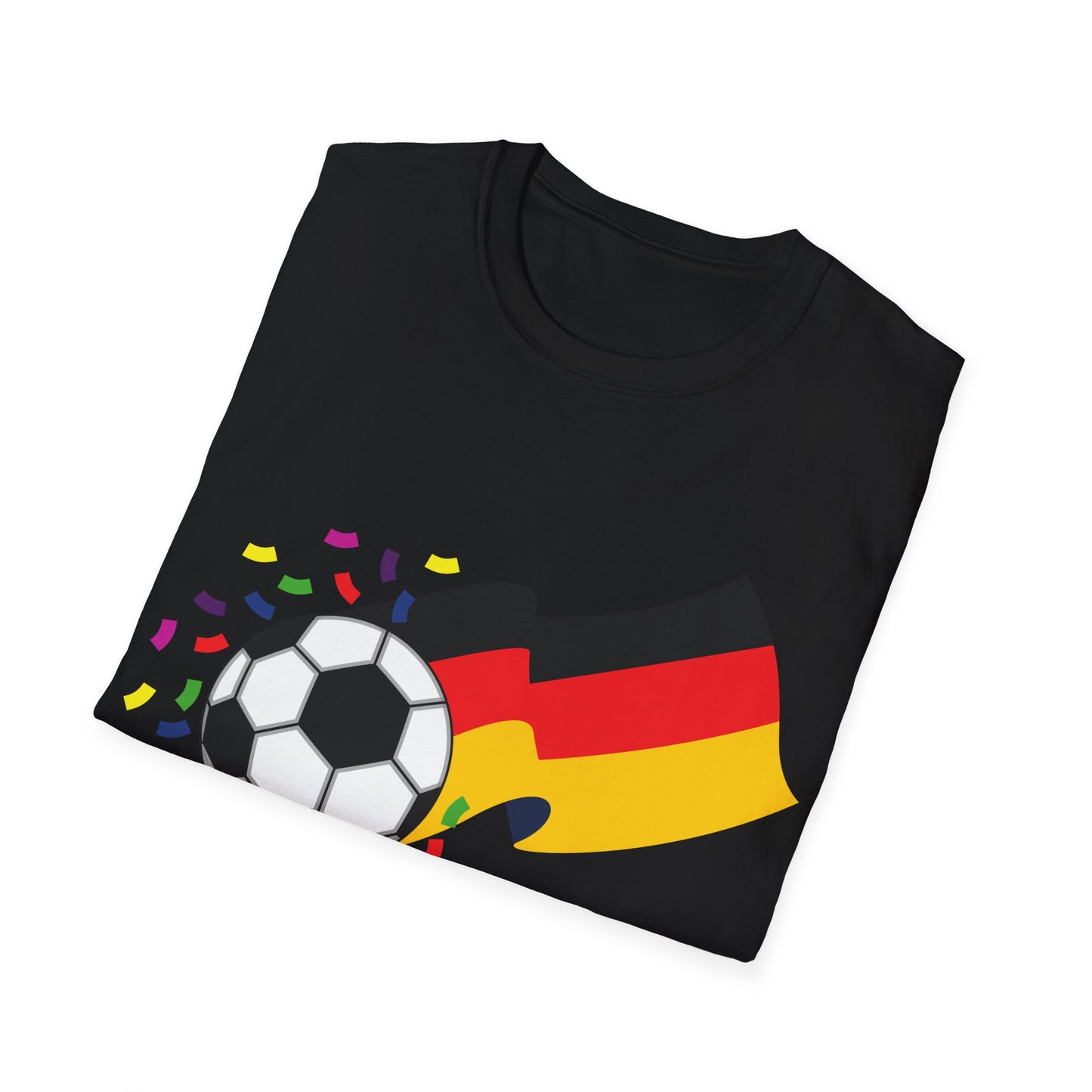 Liebe im Trikot: Deutschland, wir tragen unsere Farben mit Stolz! Unisex T-shirt