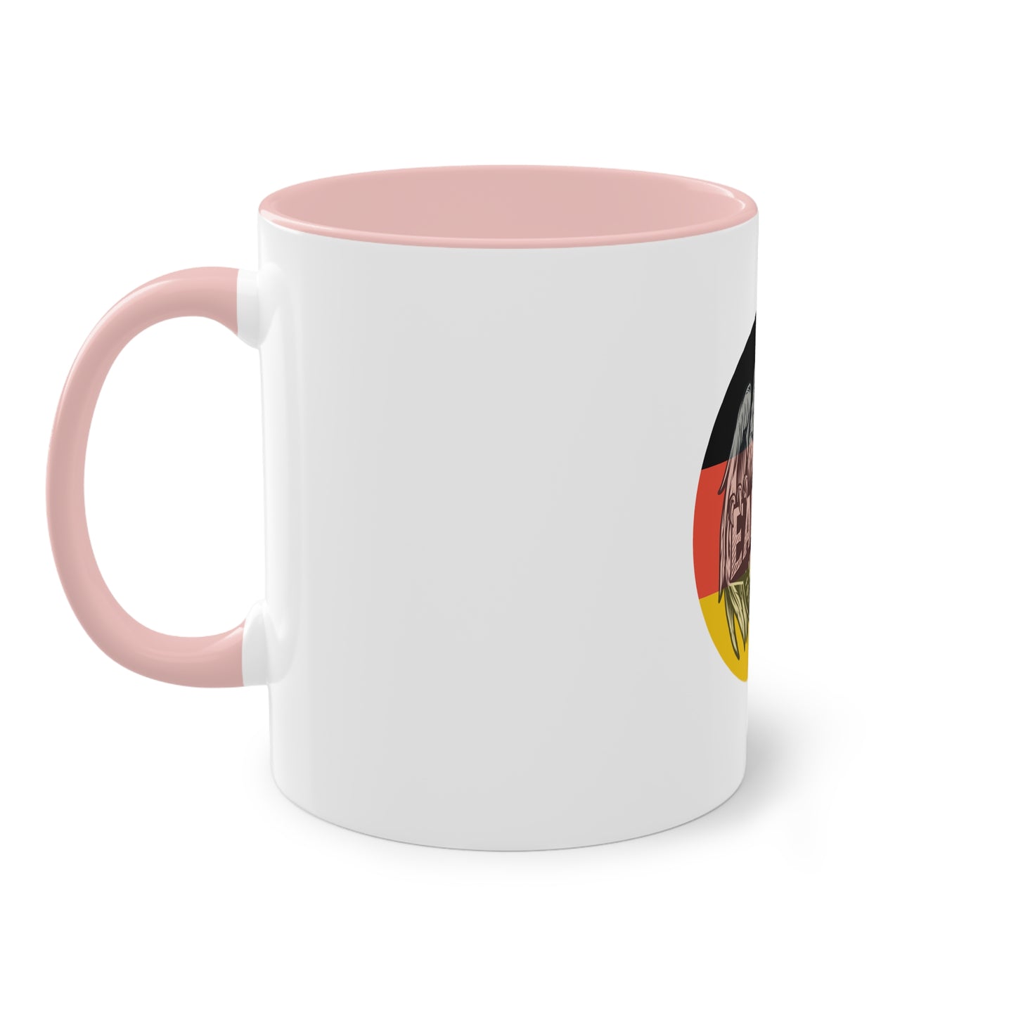 Majestätischer Adler auf Kaffeetassen – Kraft und Eleganz