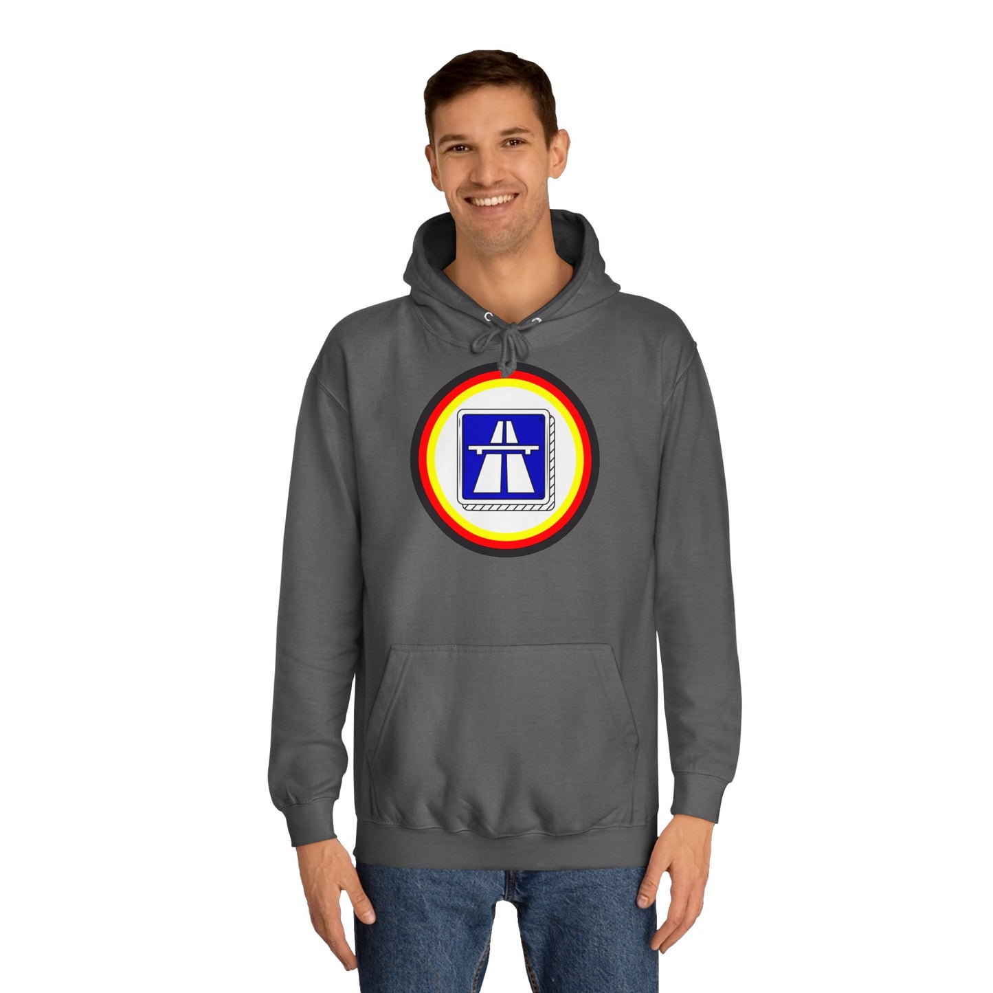 Hochwertige Unisex Hoodies für Autobahnfans