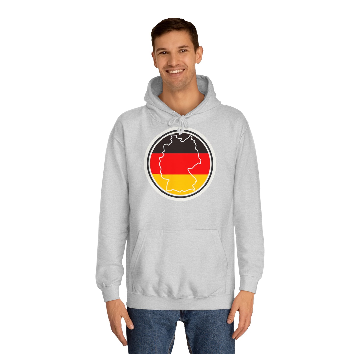 I Love Germany auf Unisex Hoodies