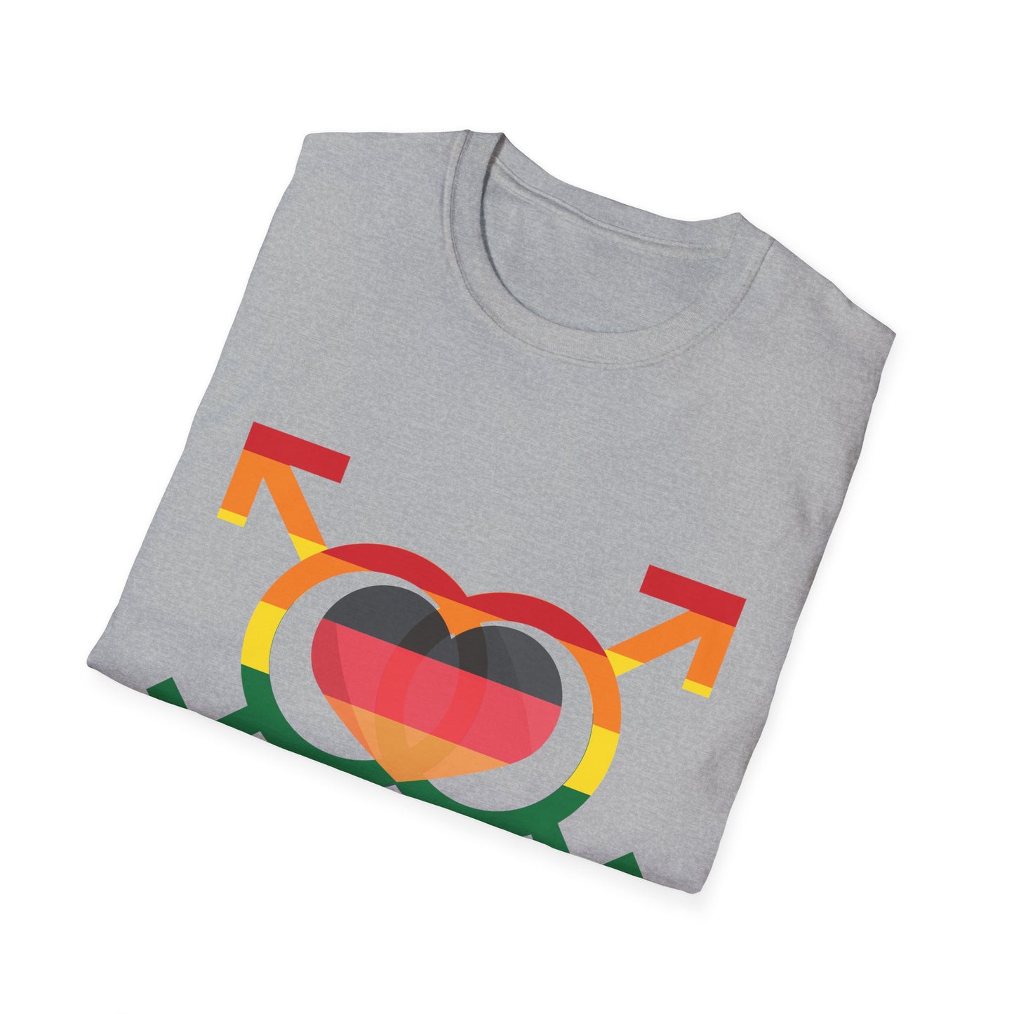 Regenbogenzauber, Einzigartige  Unisex T-Shirt Designs für alle! Farbenfrohe Eleganz, Mit lebendigen Rainbow-Motiven, All genders