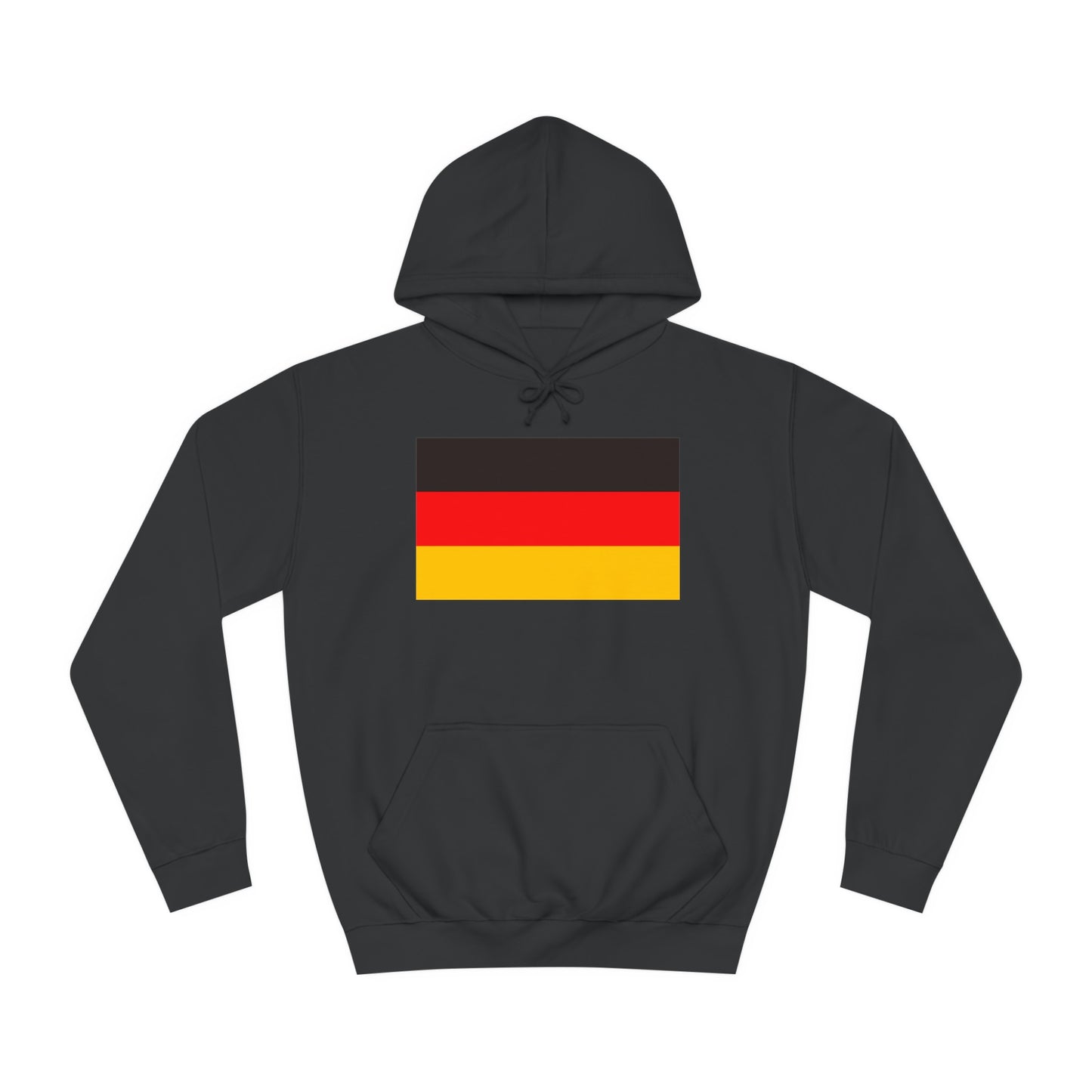 Hochwertige Unisex-Hoodies mit gedruckter deutscher Flagge