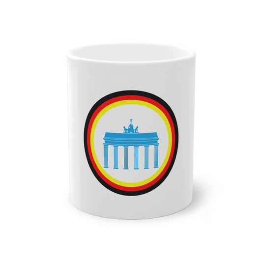 Brandenburger Tor auf Kaffeetasse, Teetasse für jeden Tag, Farbe: weiß, Standardtasse, groß 11 Unzen, bedruckt