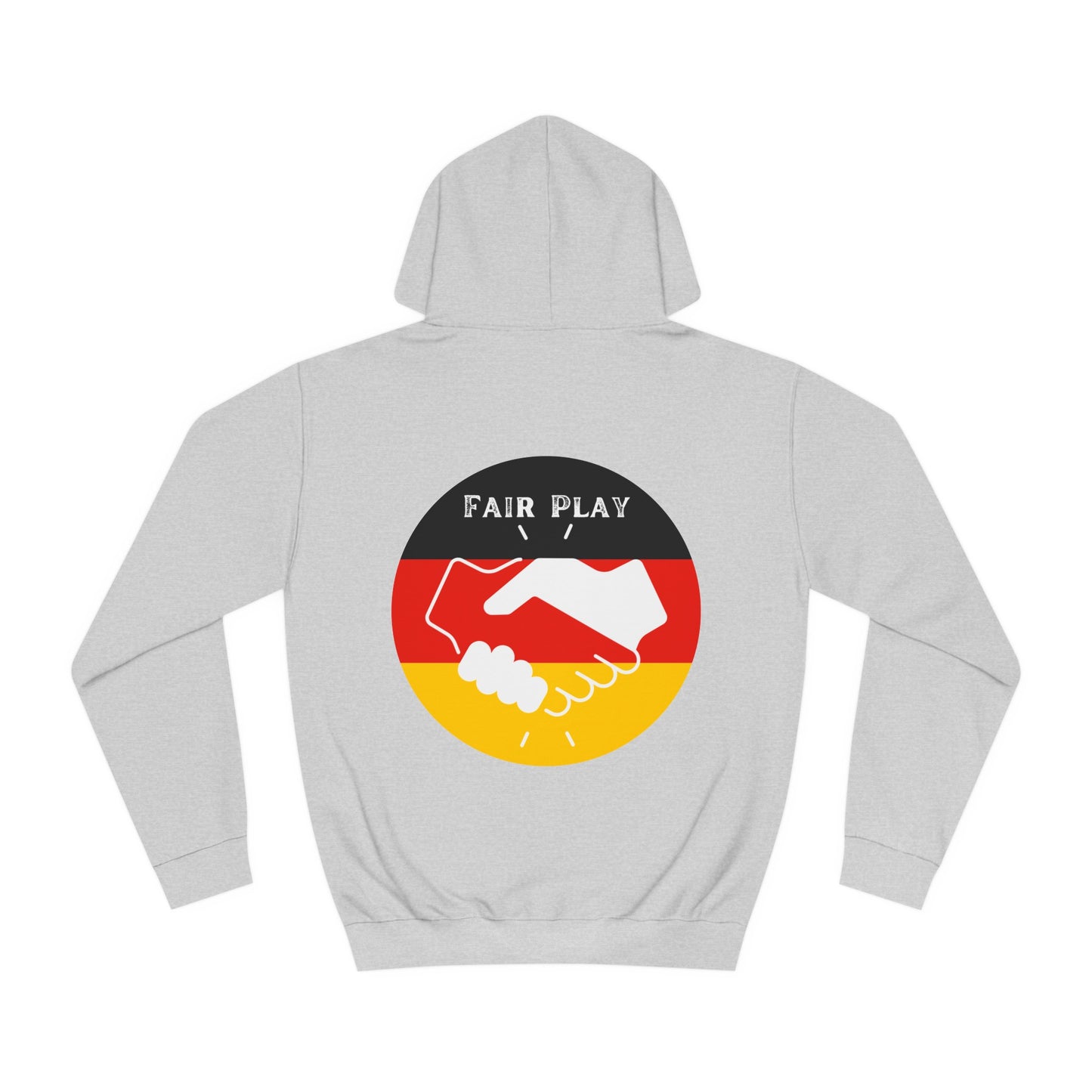 Hochwertige Hoodies - Fairplay für Deutschland - Beide Seiten gedruckt