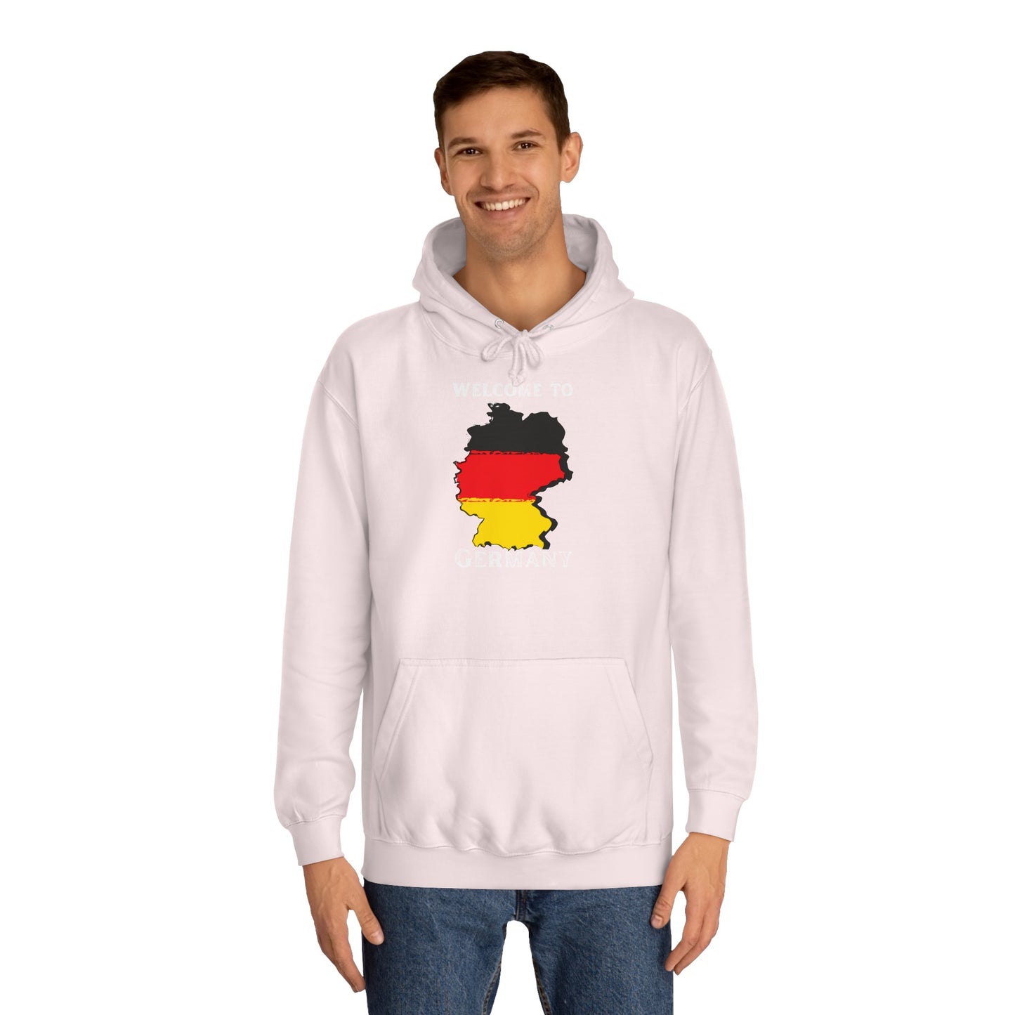 Welcome to Germany - Willkommen in Deutschland  -  Beidseitig bedruckt auf Unisex Hoodies