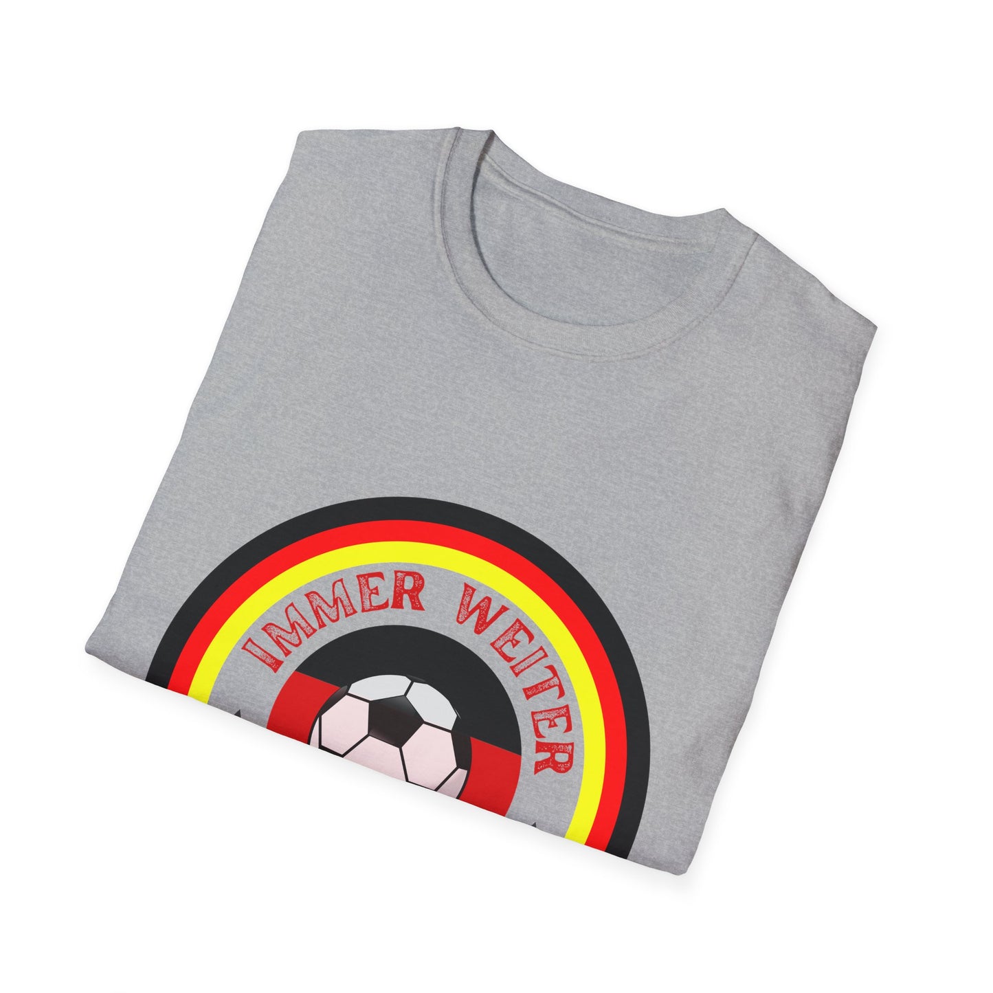 Immer weiter, Unisex Fanmotivtrikot für die Mannschaft, aus bester Qualität