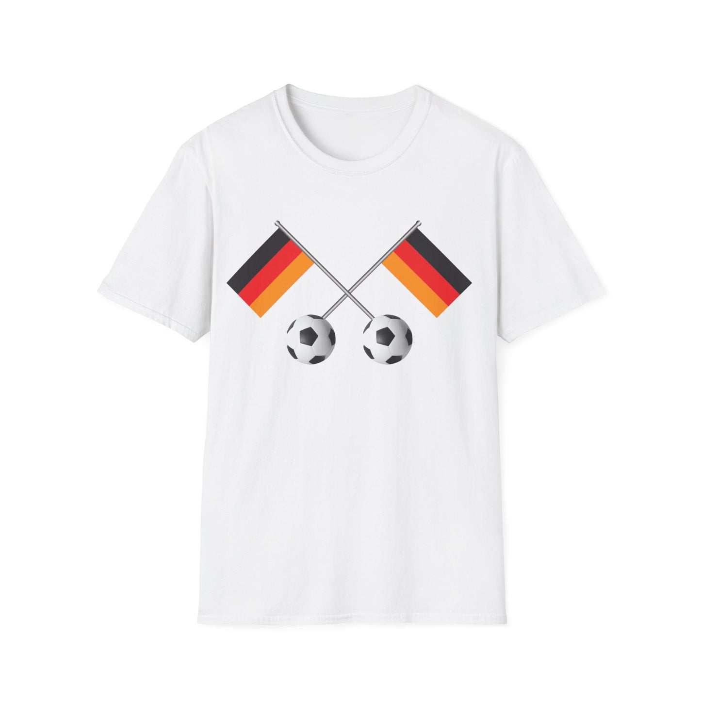 Unisex T-Shirt, Fanmotivtrikot für Deutschland