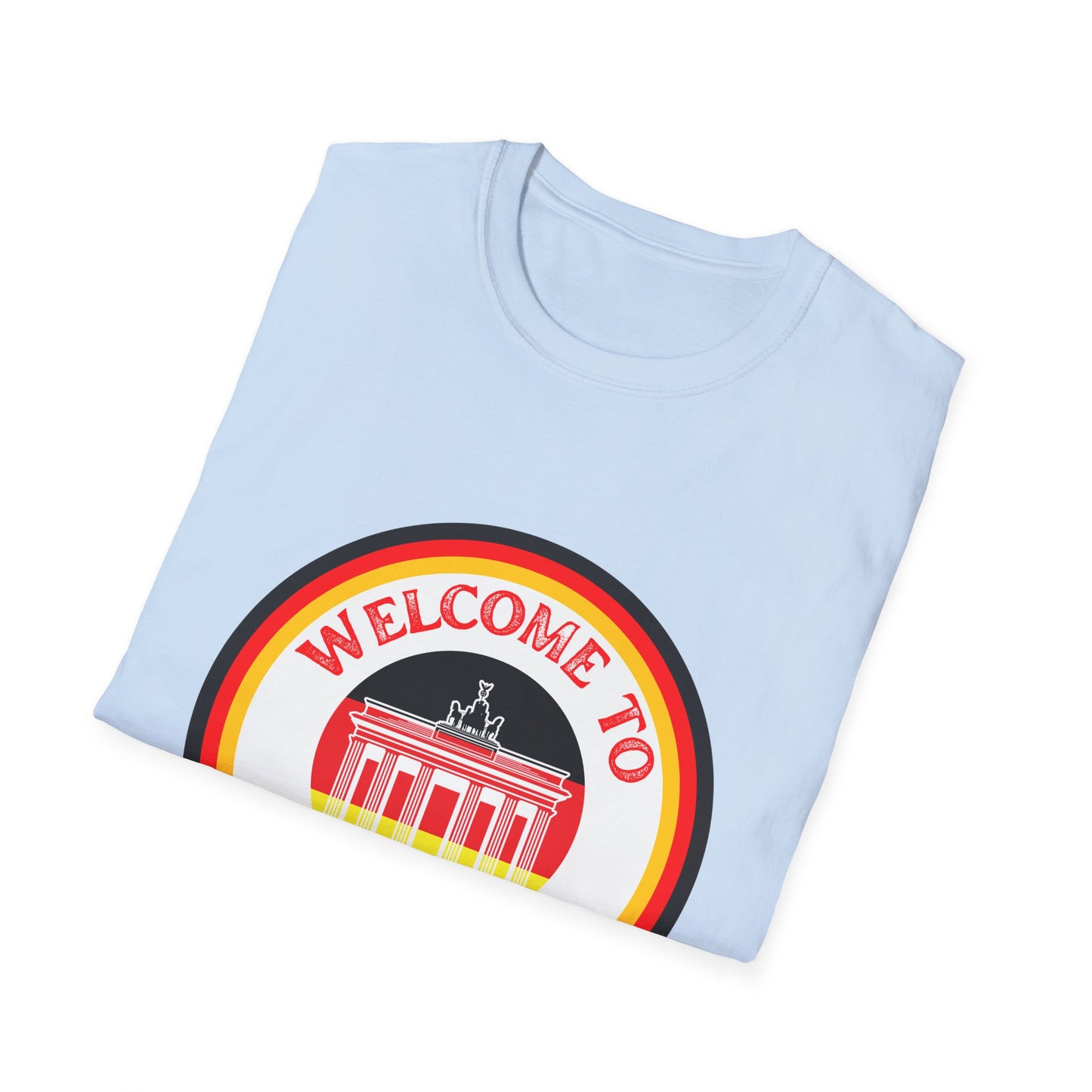 Willkommen in Deutschland Unisex fan T-Shirt, Welcome to Germany