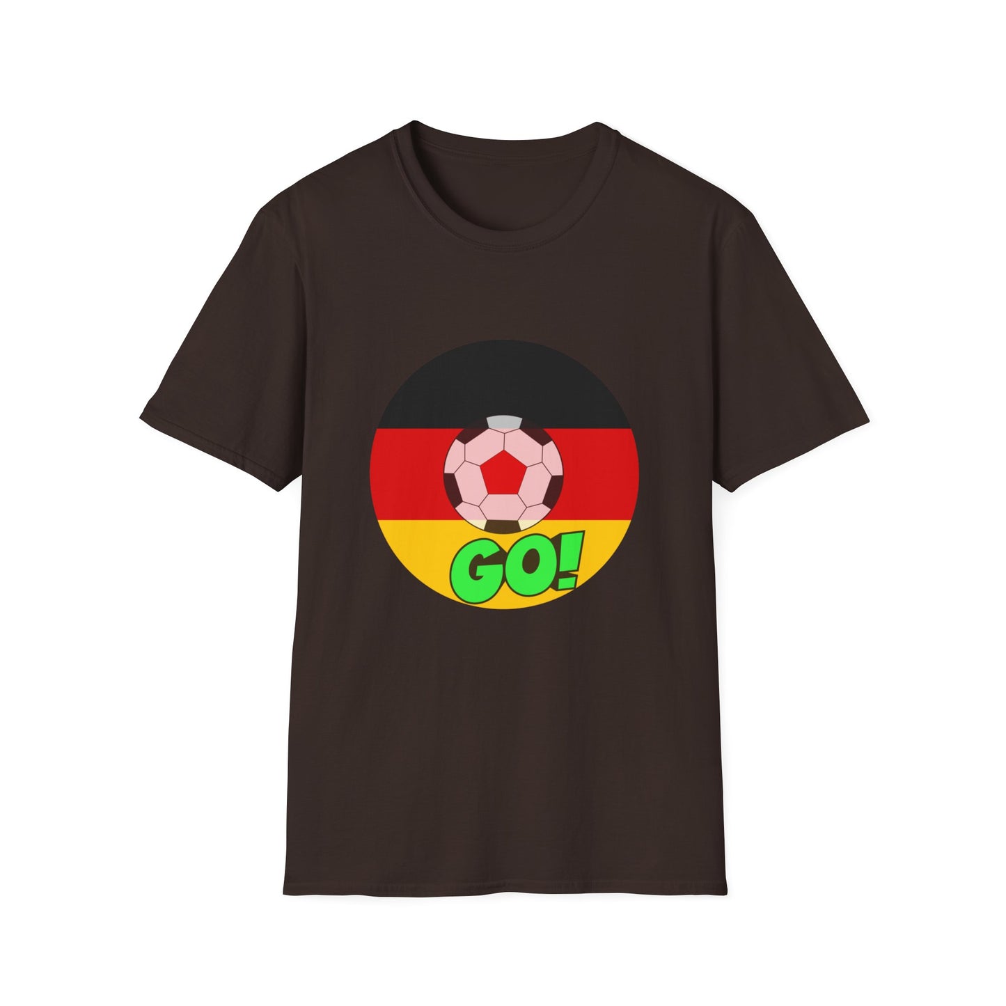 Siege für die deutsche Nationalmannschaft auf Unisex T-Shirts bedruckt - Go Germany!