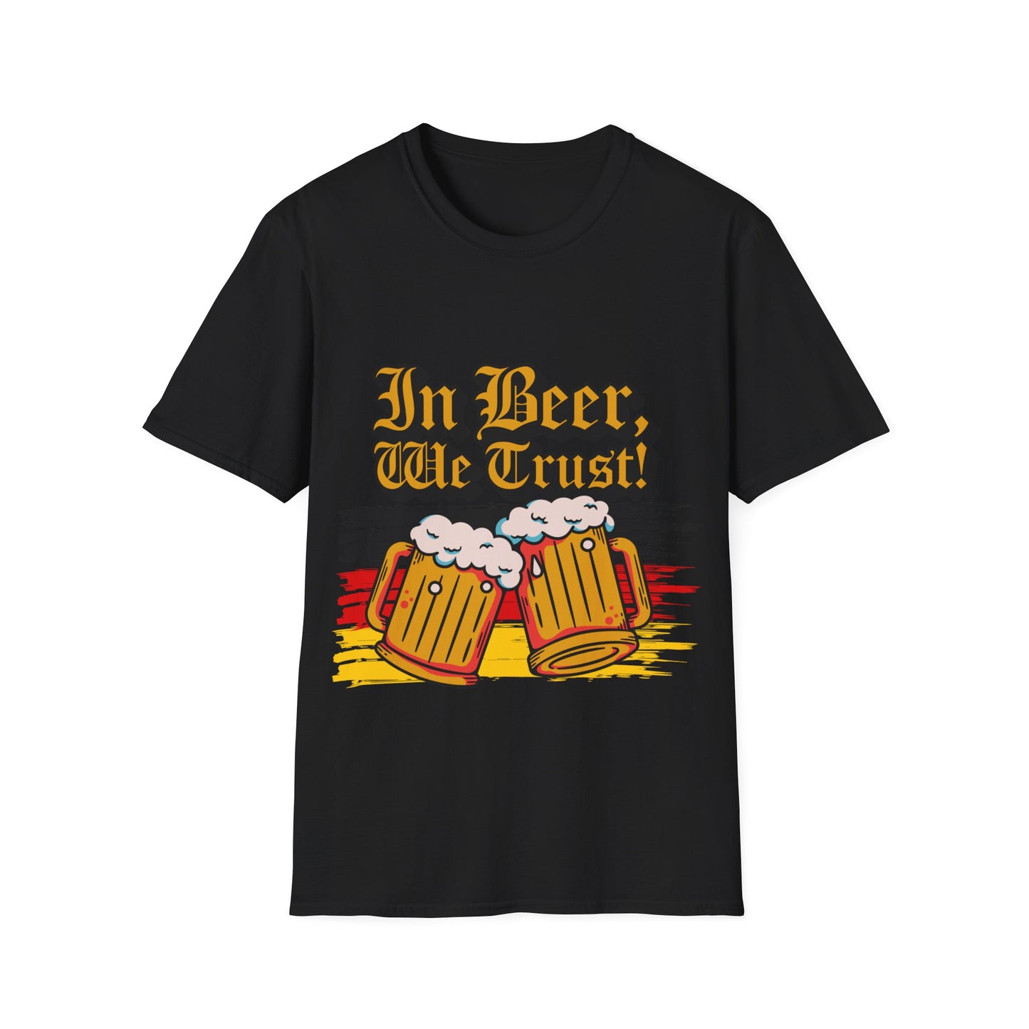 Prost und Cheers aus Deutschland - Auf trendigen Unisex T-Shirts, German Beer quality