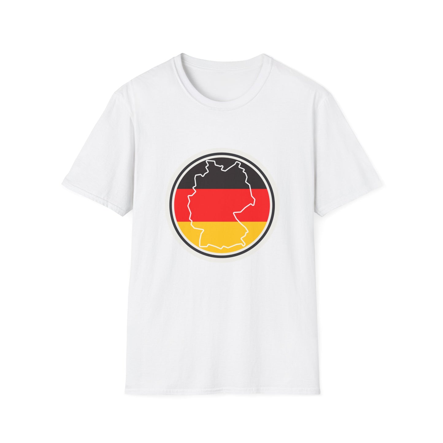 Herzlich Willkommen in Deutschland auf Unisex T-Shirt - Frieden und Liebe, Liebevolle Gastfreundschaft, Welcome to Germany, I Love Germany